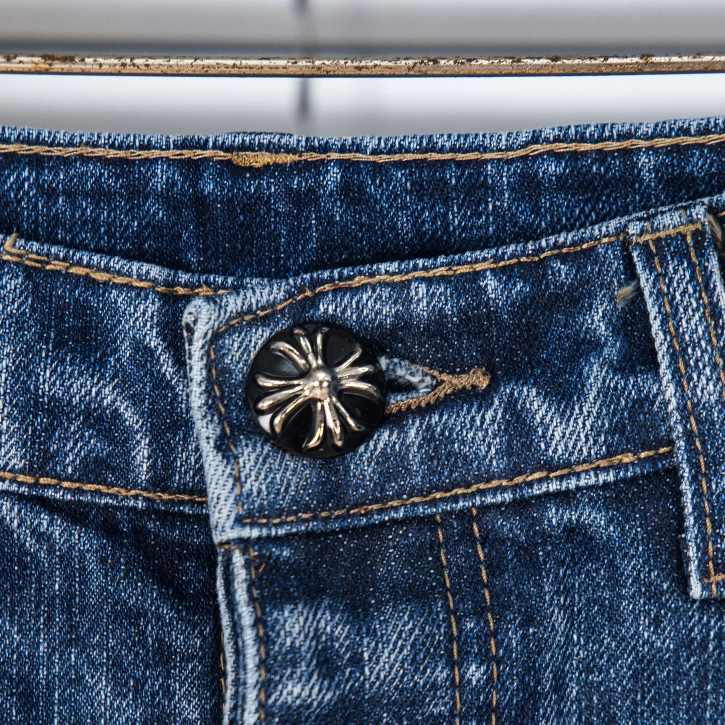 Джинсы Женские Chrome Hearts 11545019