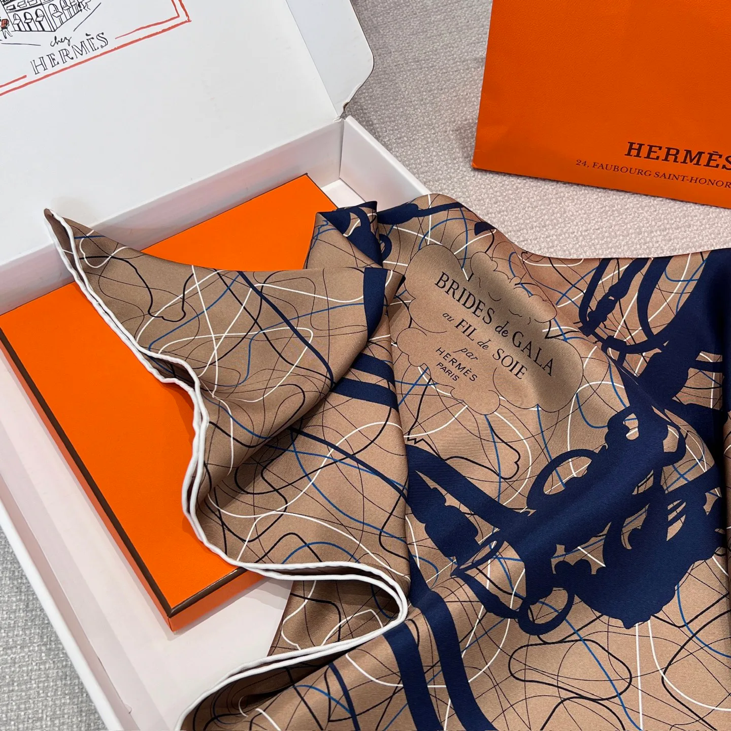 Шарфы Hermes 11703356