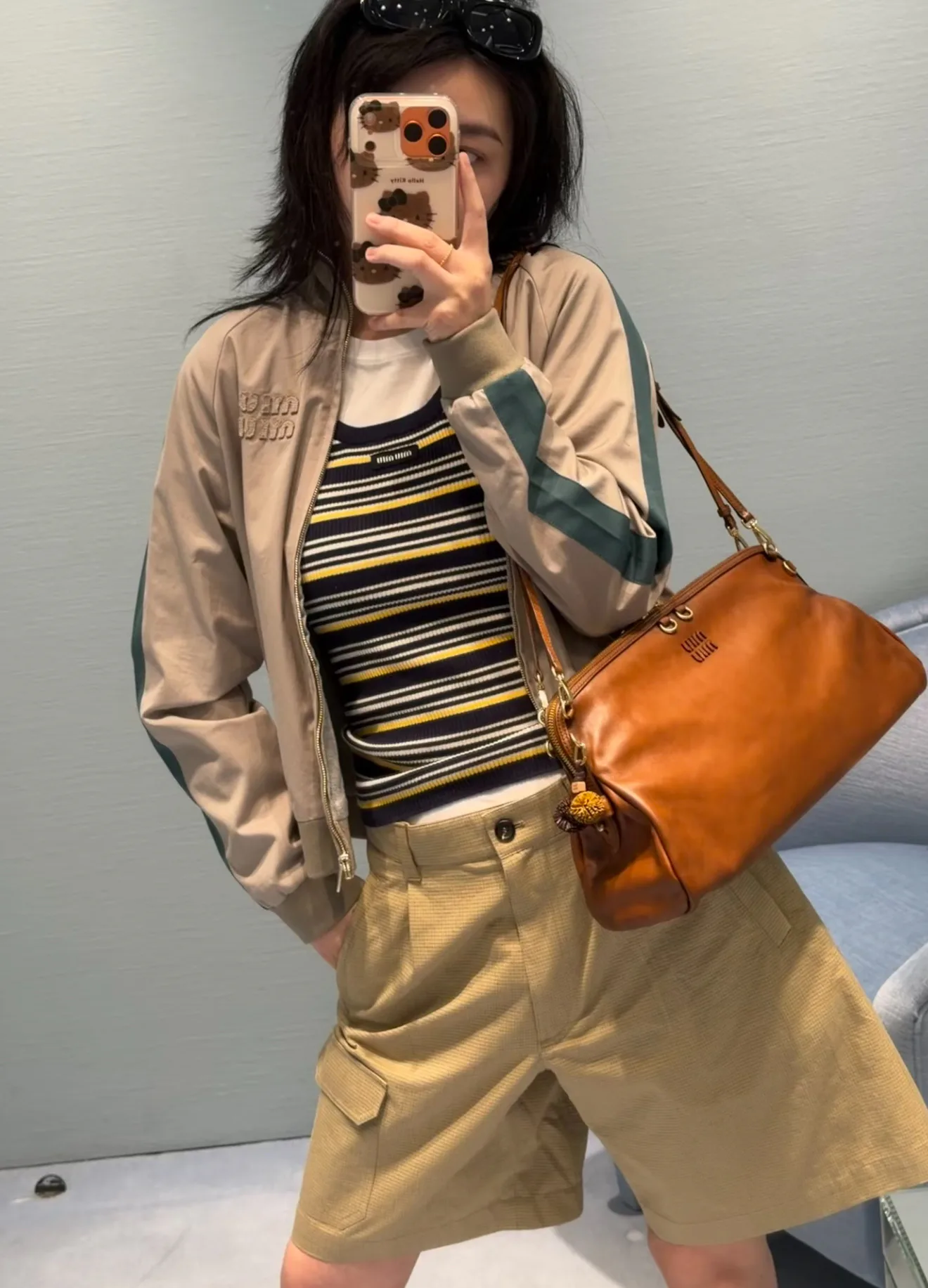 Шорты Женские Miu Miu 13121374