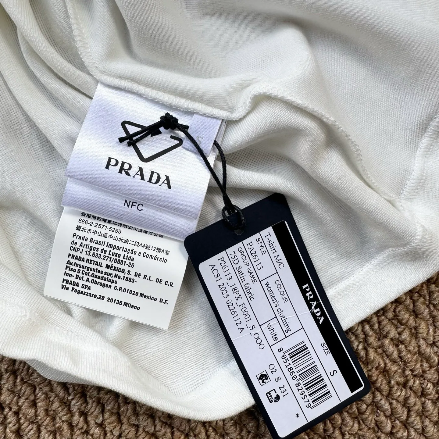 Лонгсливы Женские Prada 5892819