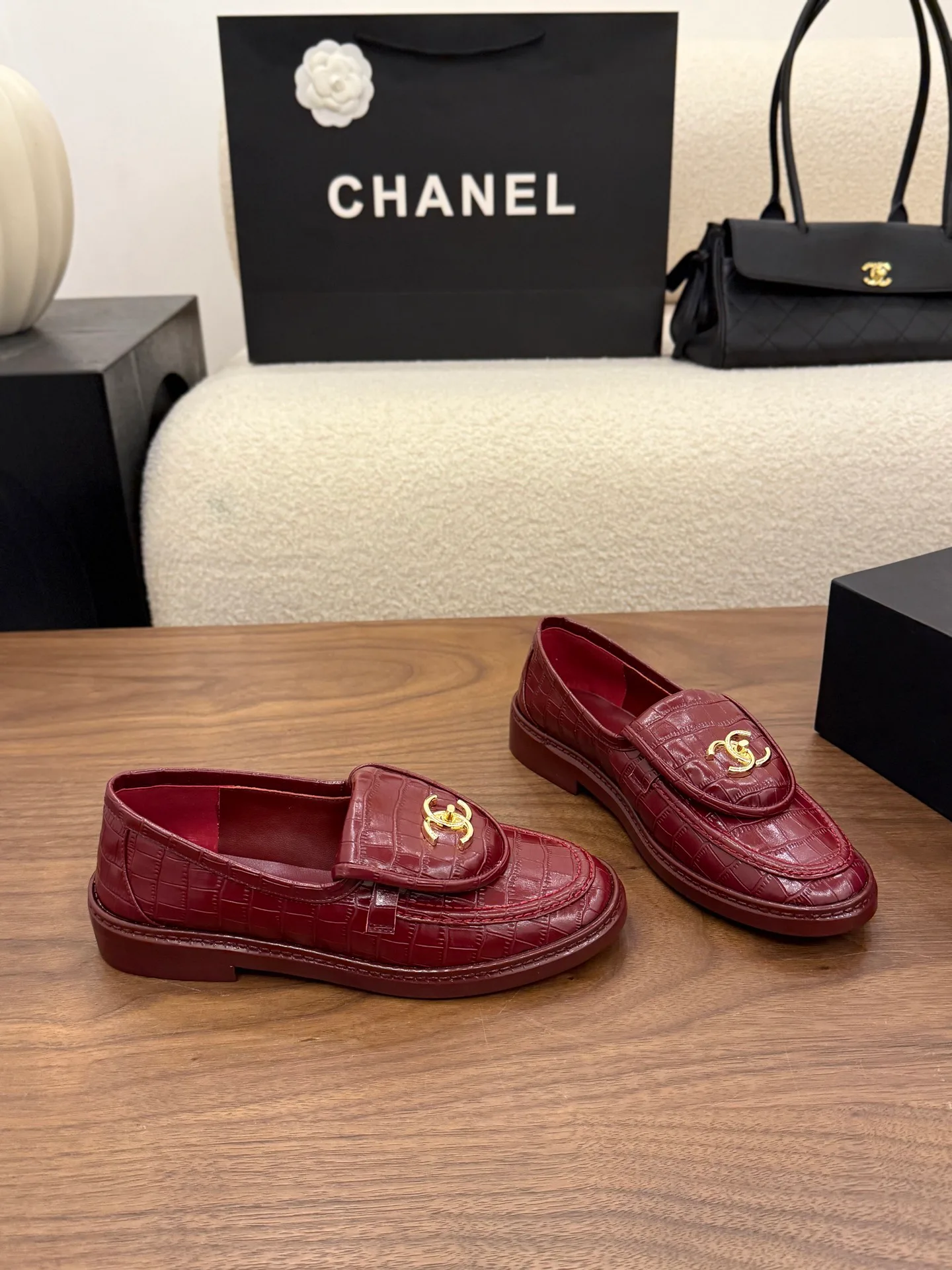 Лоферы И Мокасины Женские Chanel 19123965