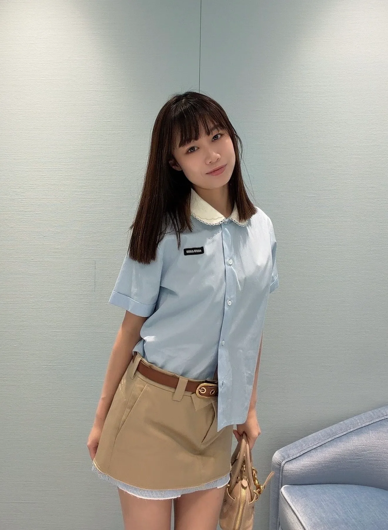 Рубашки Женские Miu Miu 6076936