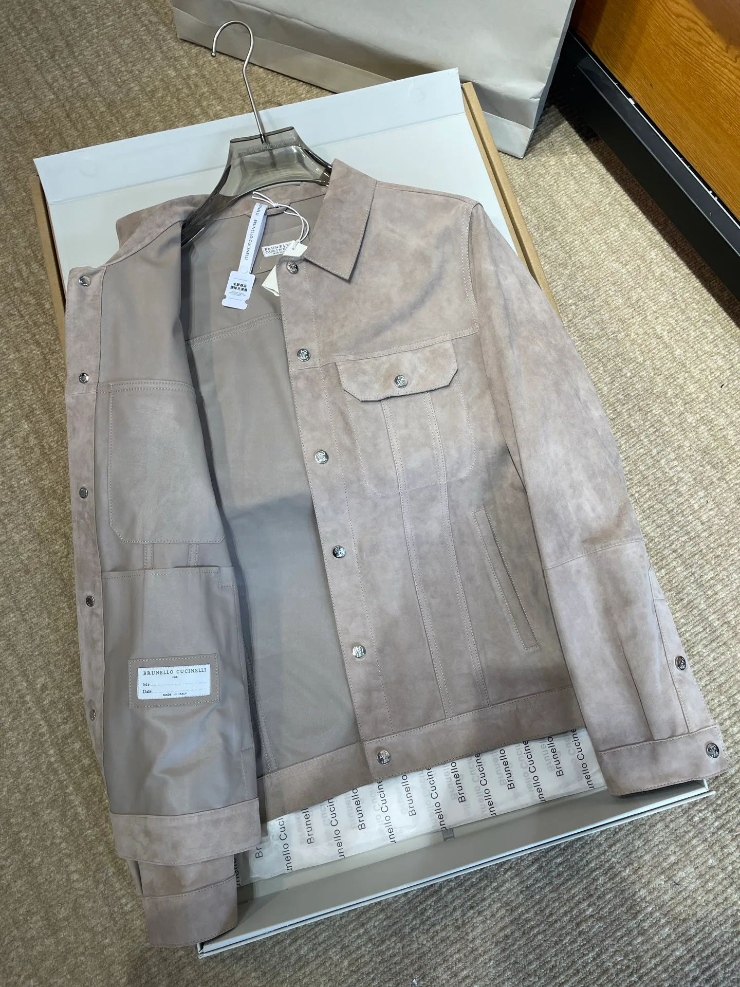 Куртки И Пуховики Мужские Brunello Cucinelli 386359