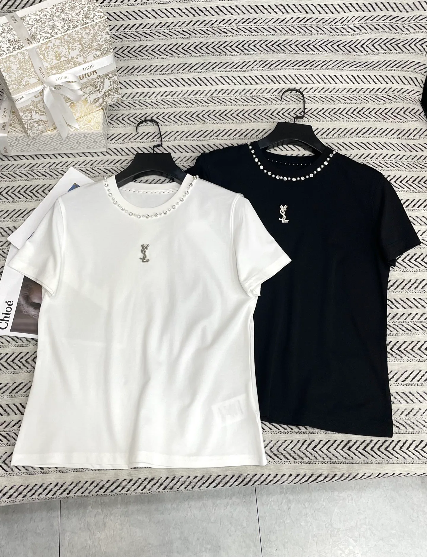 Футболки Женские Saint Laurent 11639721