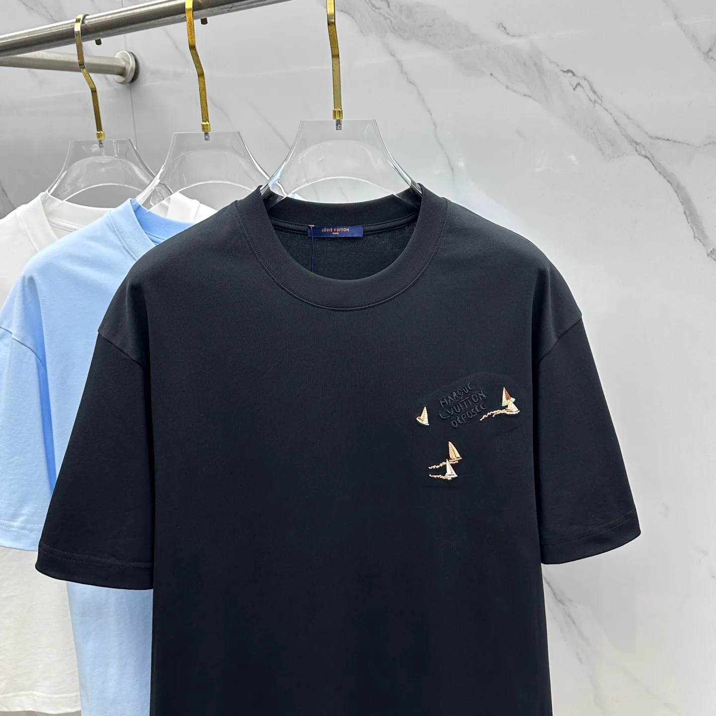 Футболки Мужские Louis Vuitton 1635396