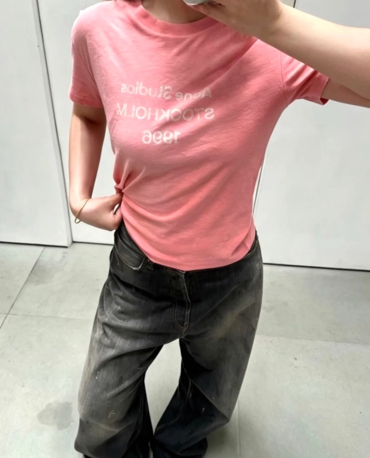 Футболки Женские Acne Studios 18028000