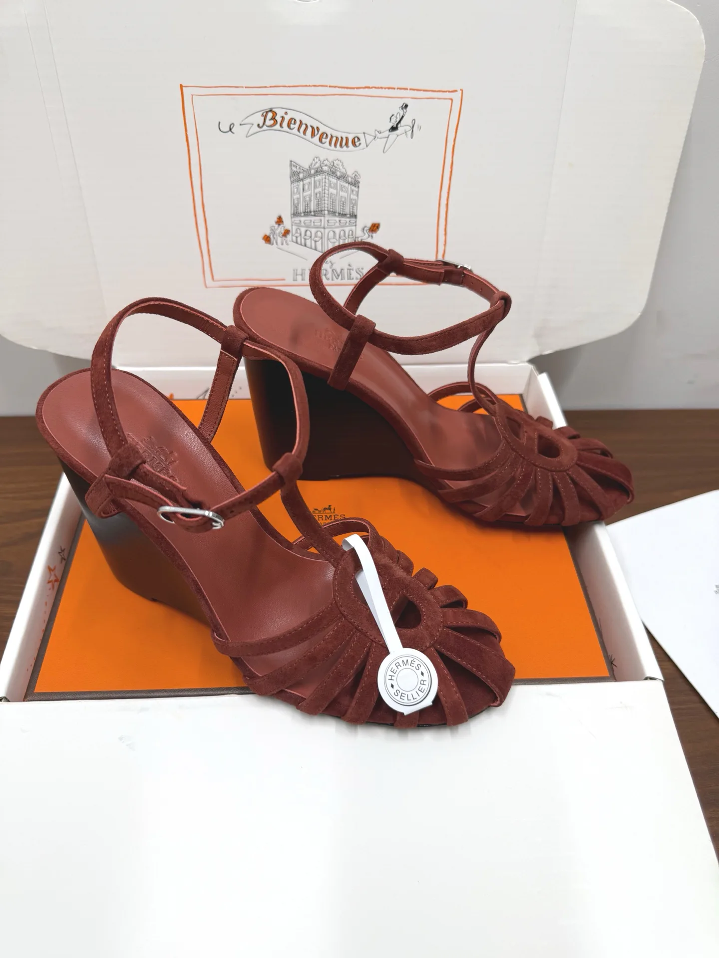 Босоножки Женские Hermes 19413244