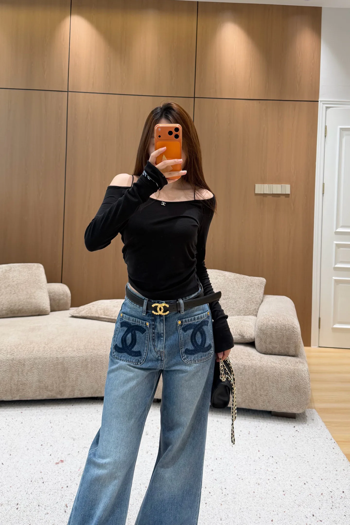 Джинсы Женские Chanel 19771063