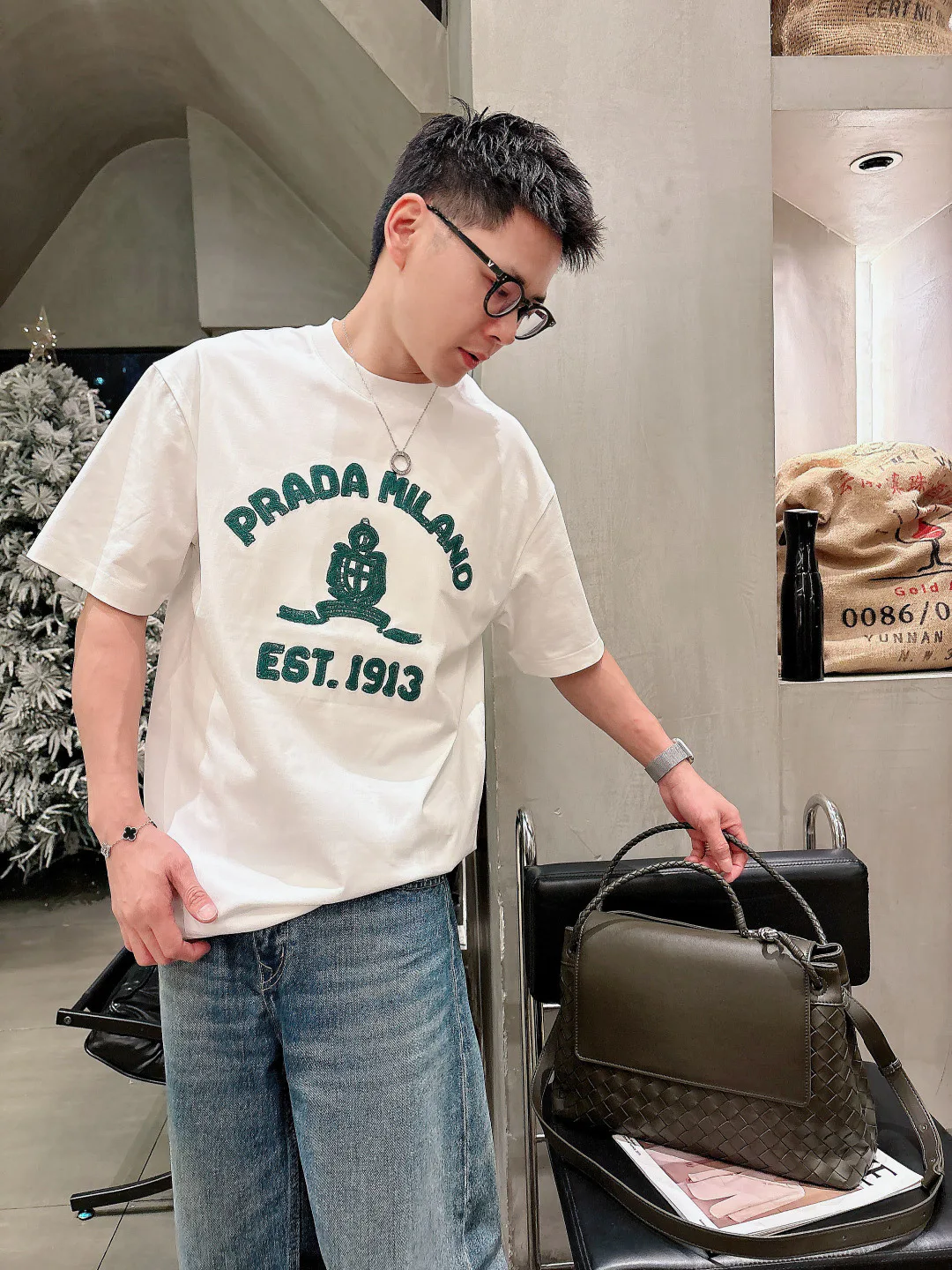 Футболки Мужские Prada 9465277