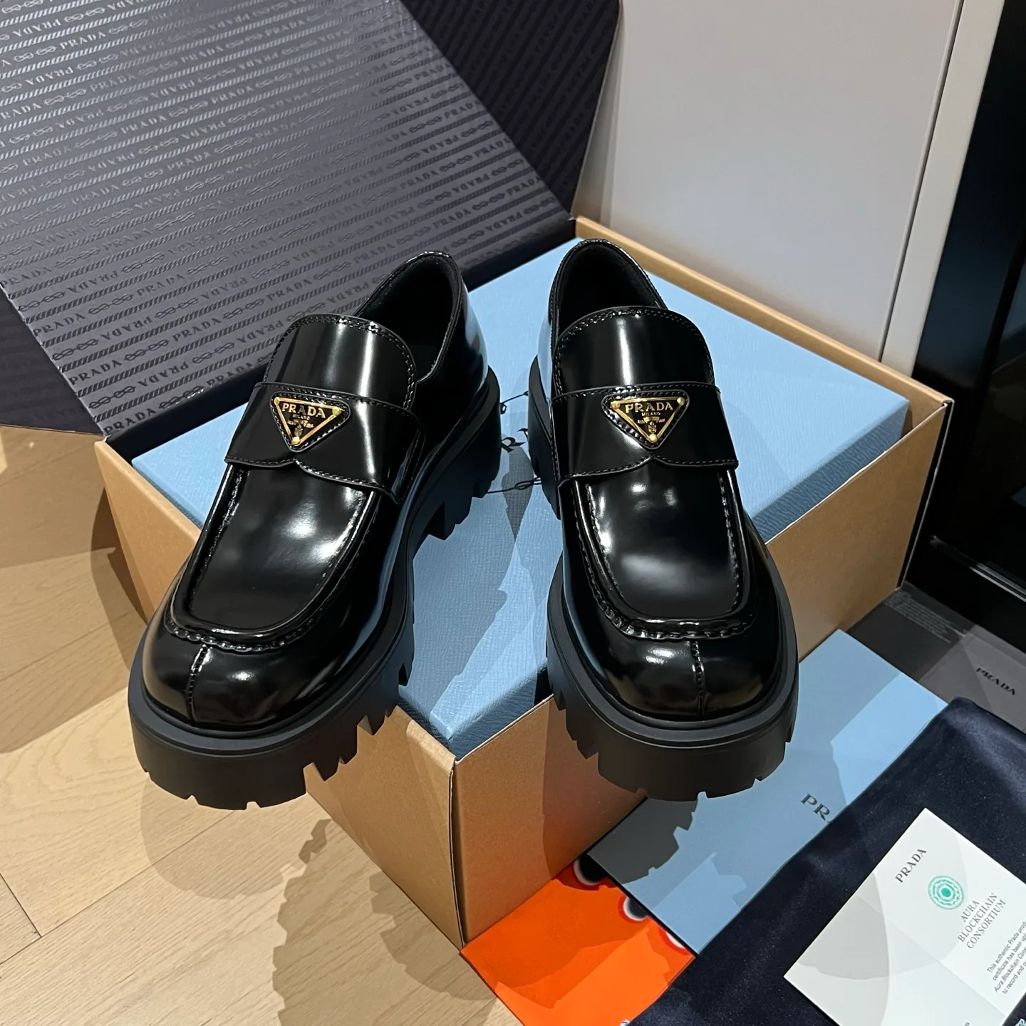 Лоферы И Мокасины Женские Prada 5027988