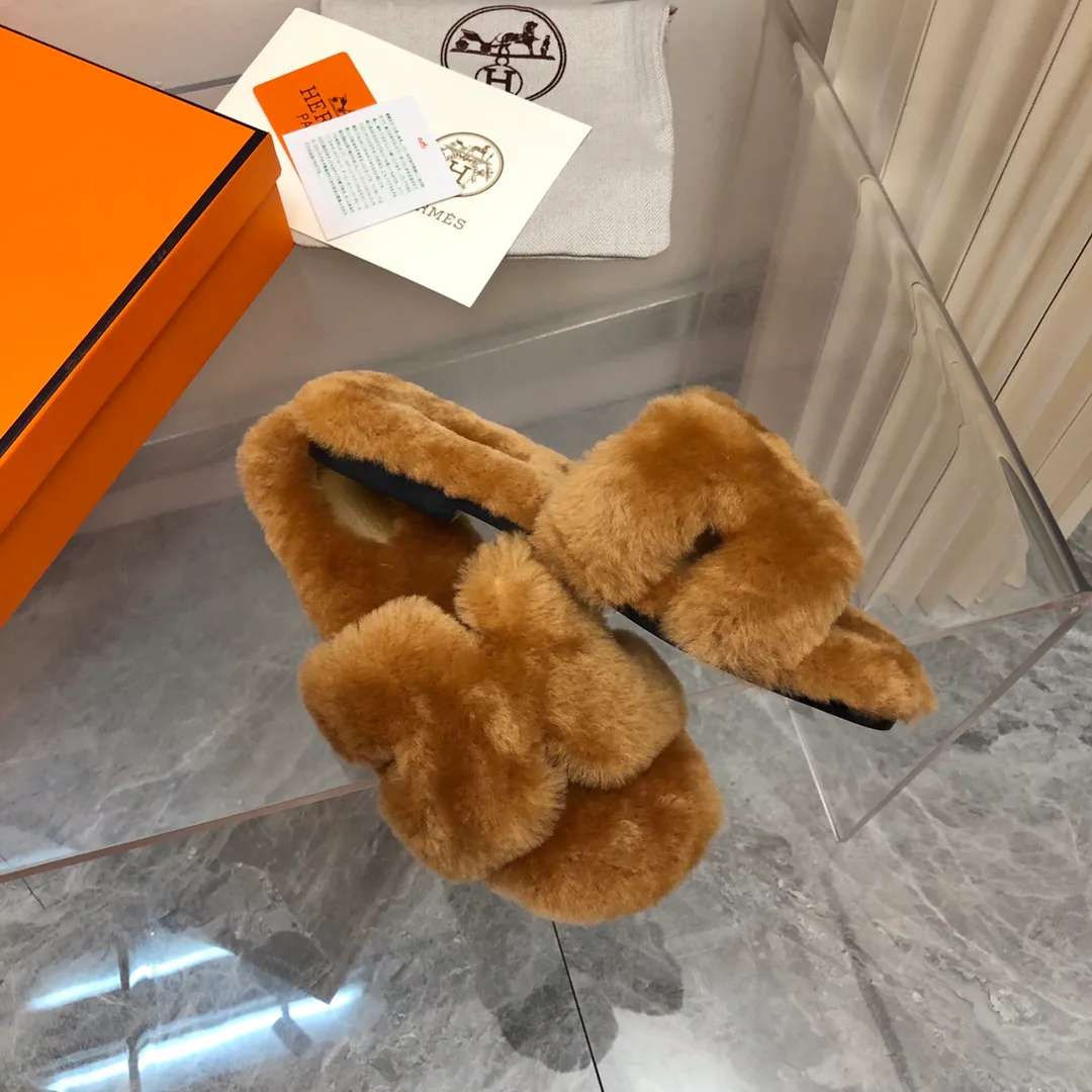 Тапочки Женские Hermes 17977369