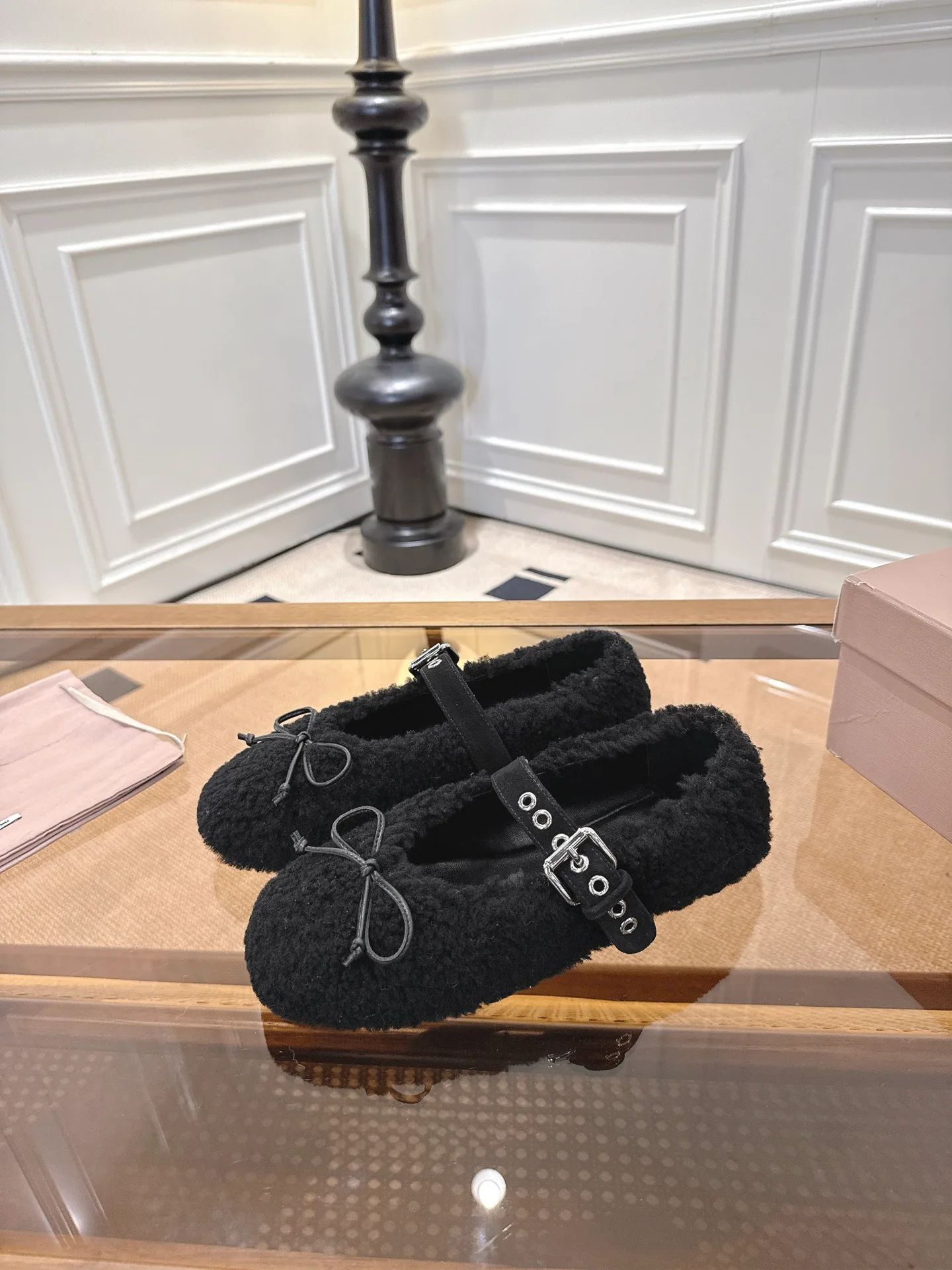 Балетки Женские Miu Miu 389182