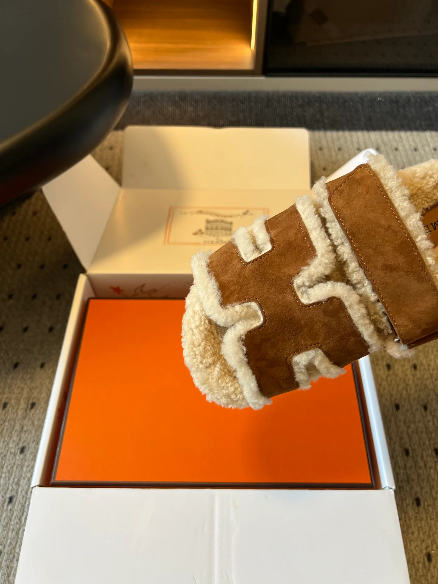 Тапочки Женские Hermes 18142790