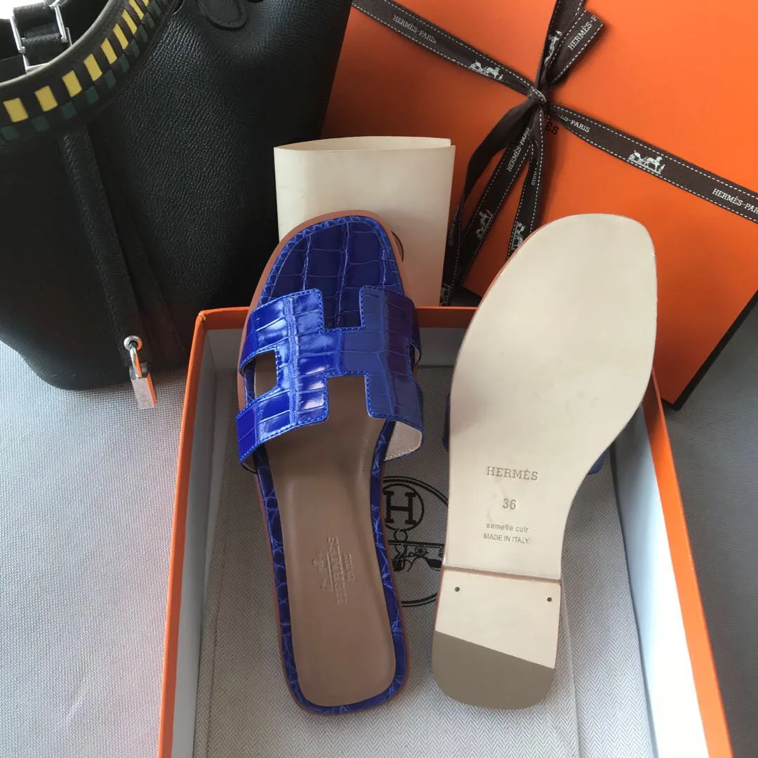 Шлепанцы Женские Hermes 3967567