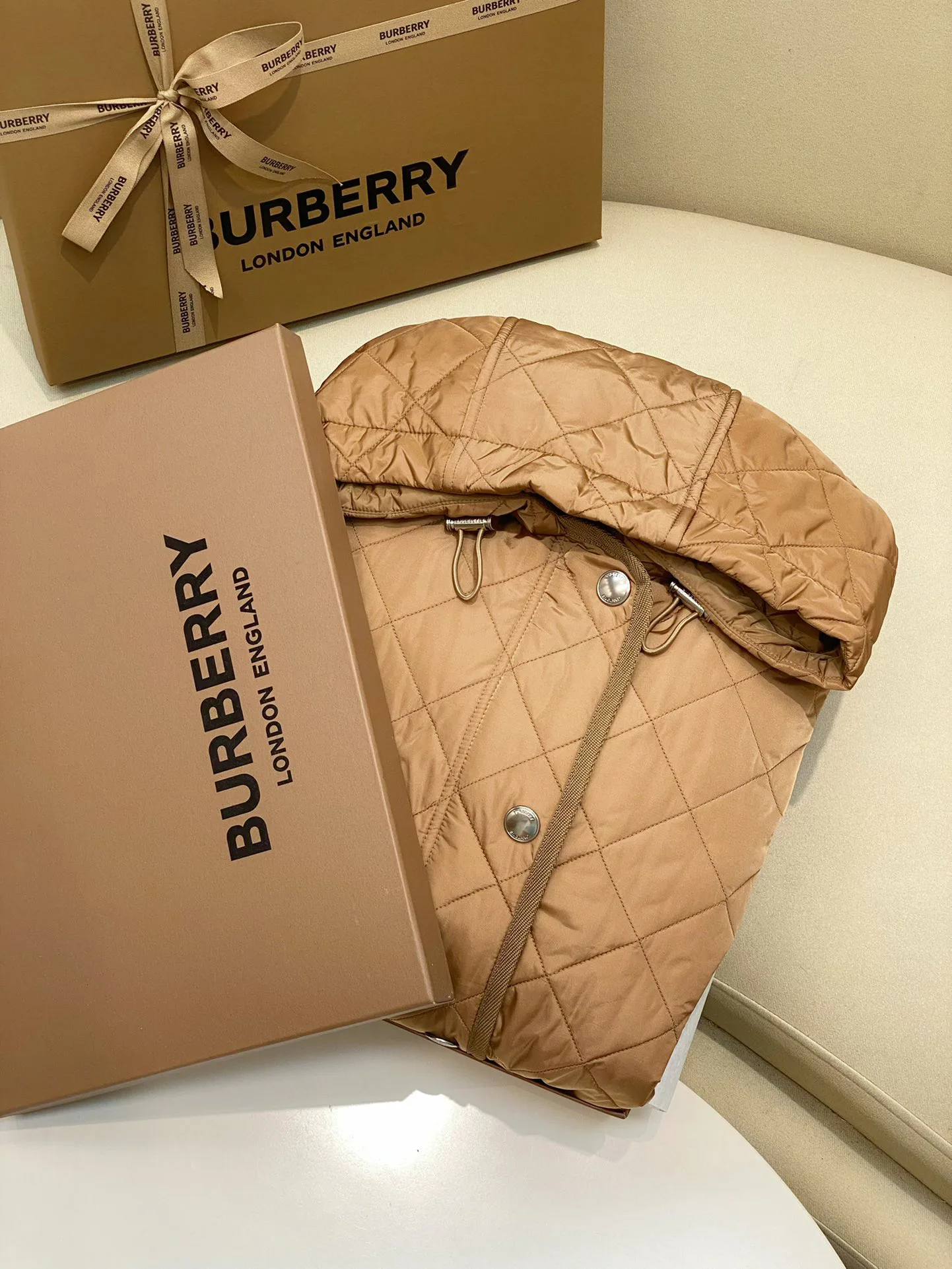 Куртки И Пуховики Женские Burberry 1524899