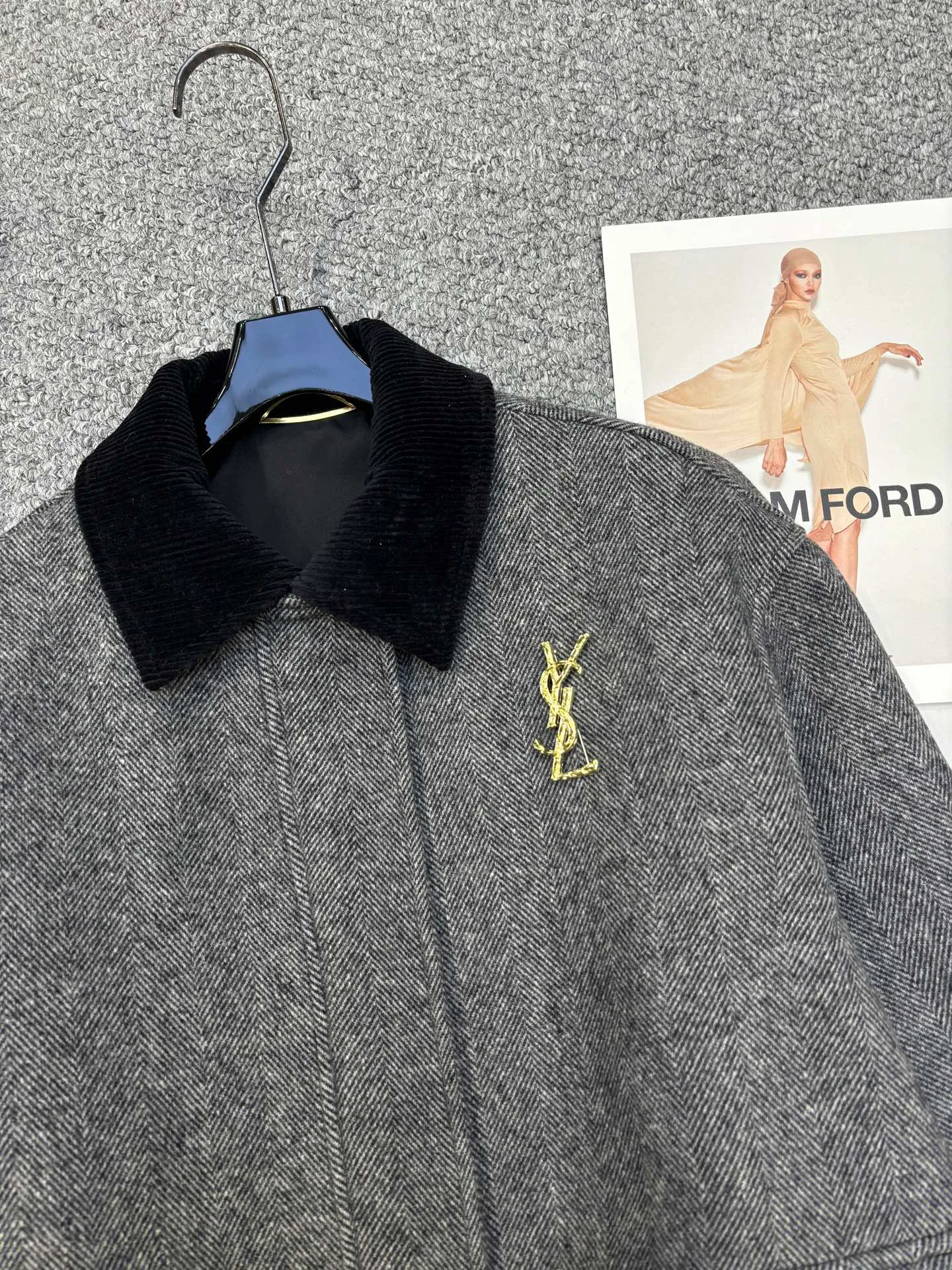 Пальто Женские Saint Laurent 3433660