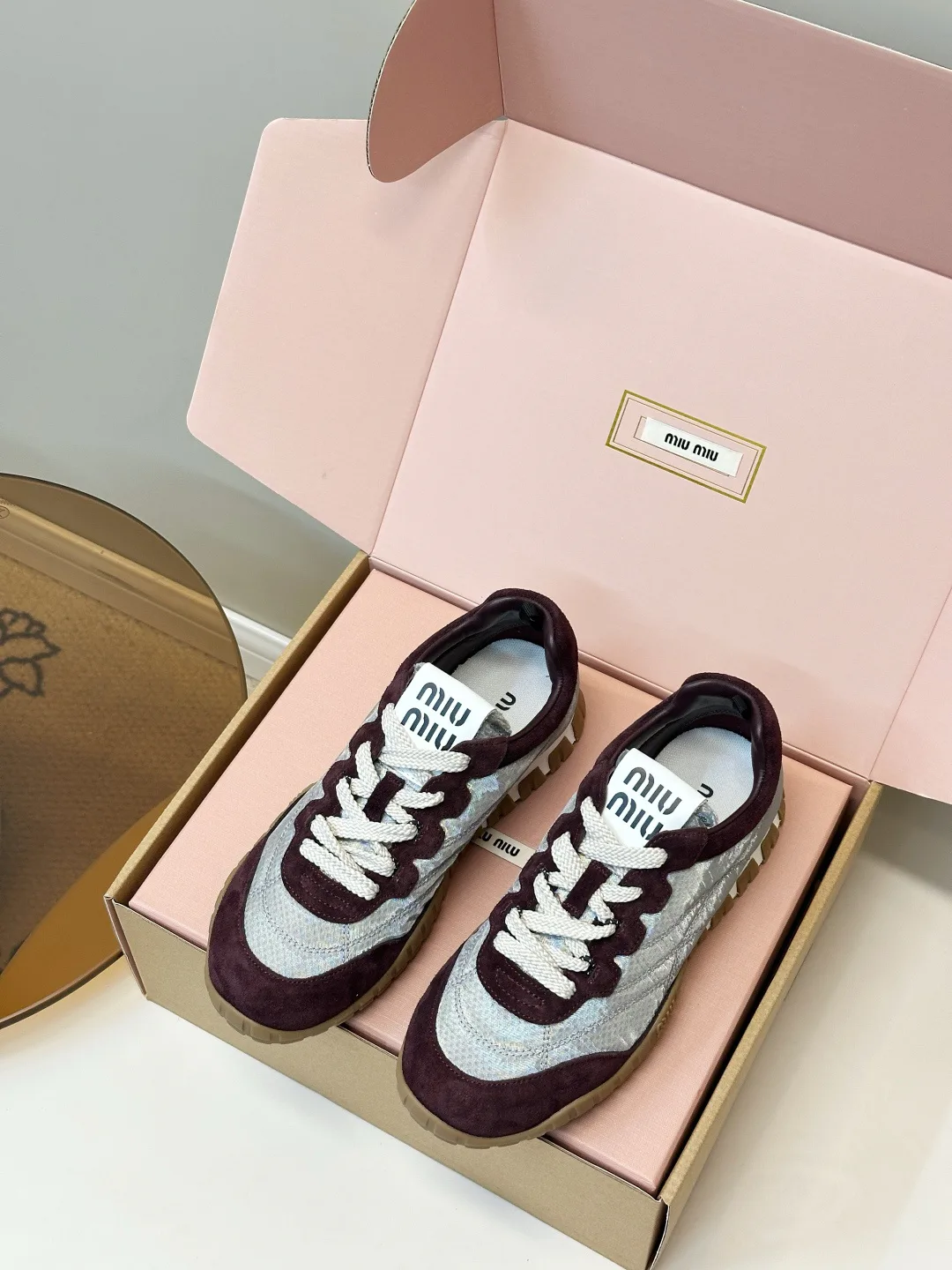 Кроссовки Женские Miu Miu 19032051