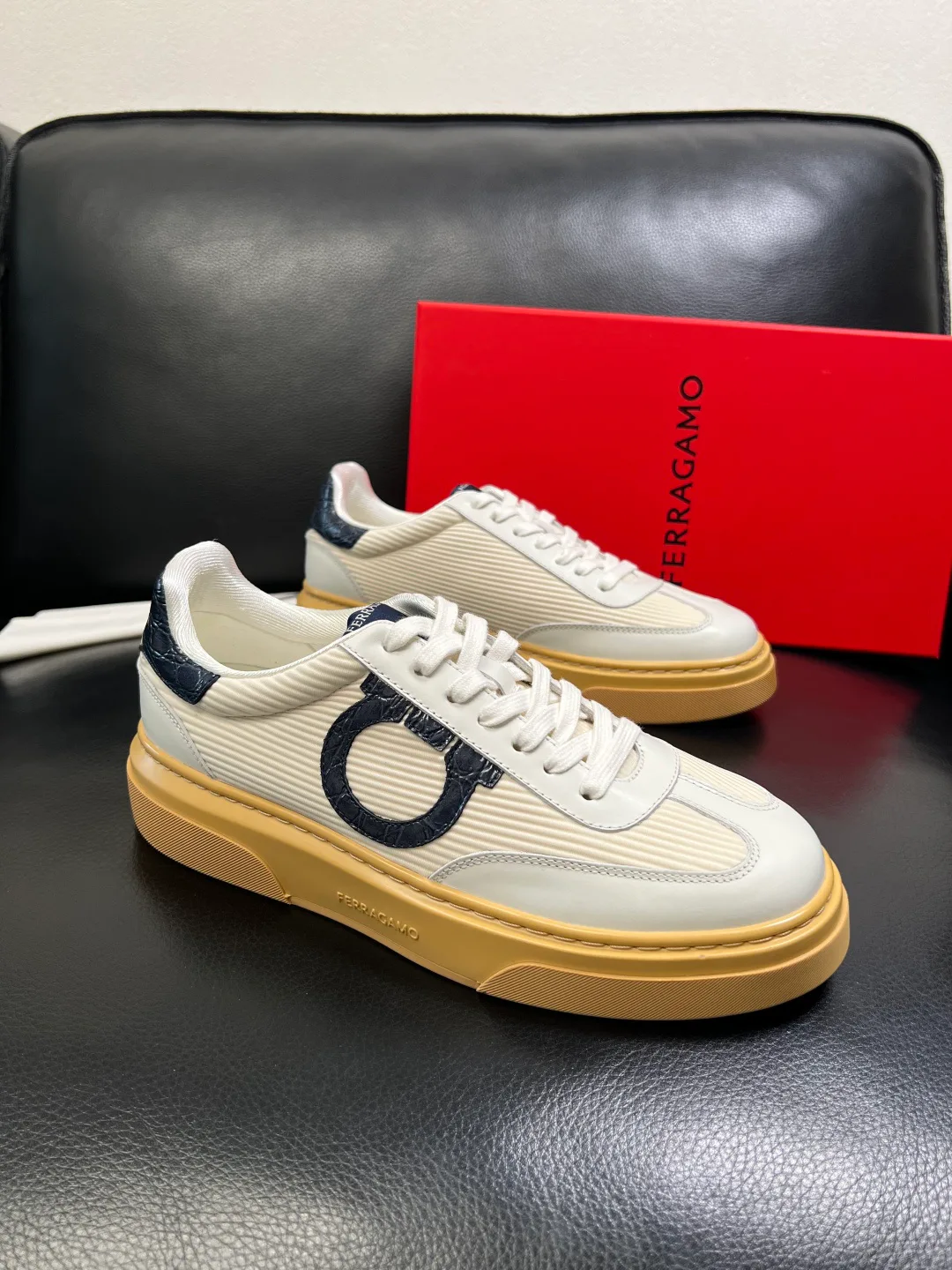 Кеды Мужские Salvatore Ferragamo 420080