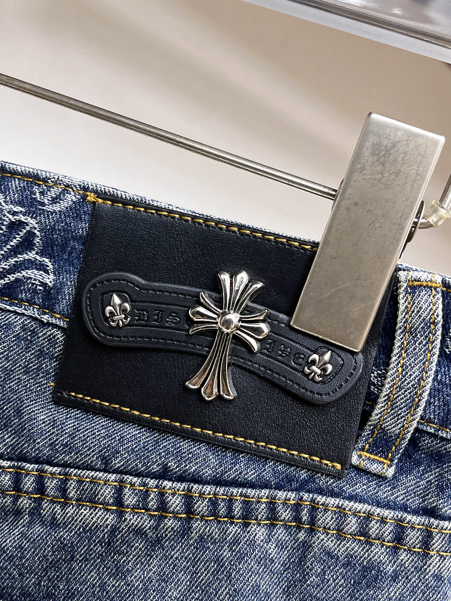 Джинсы Женские Chrome Hearts 5067162