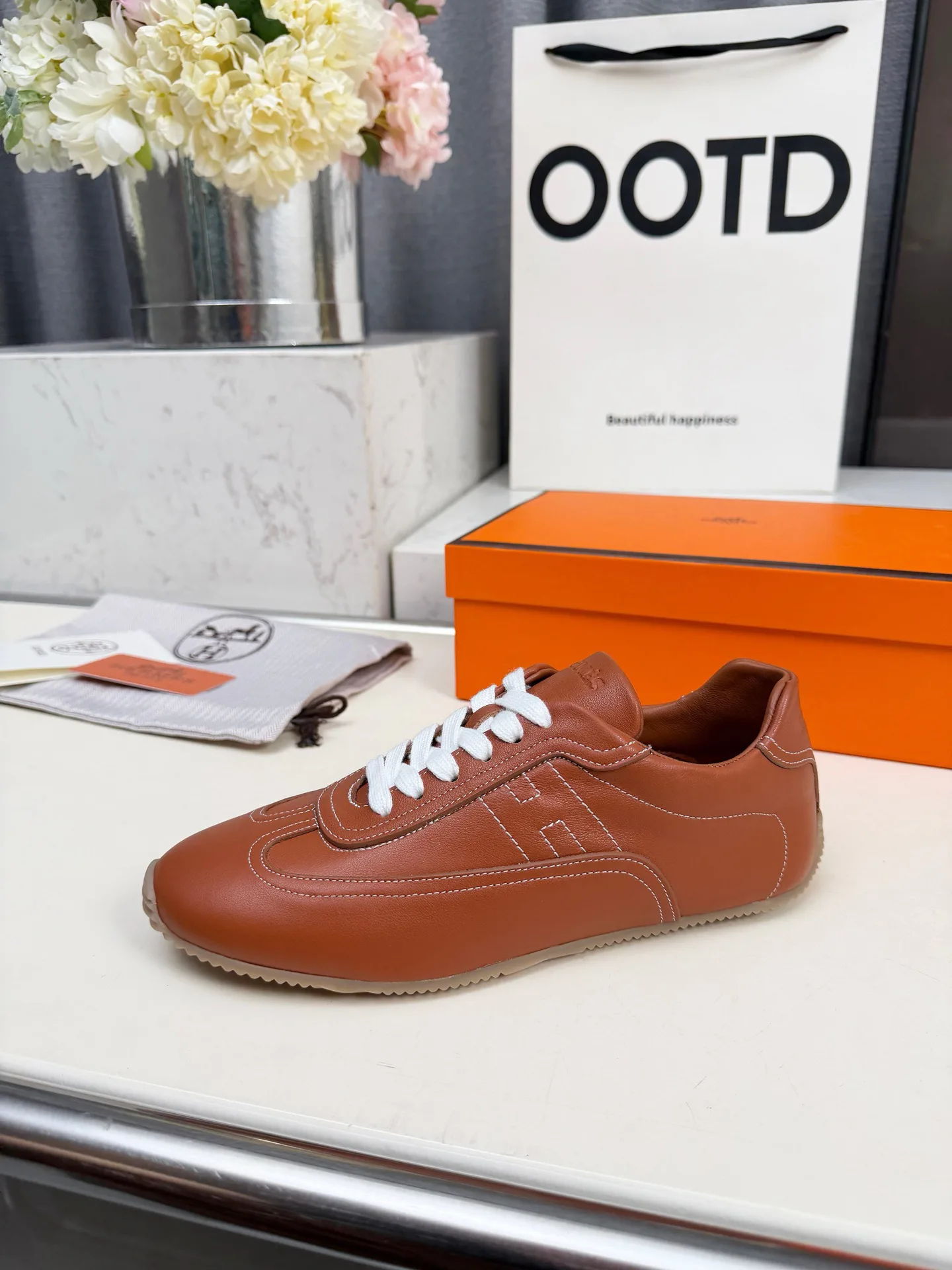 Кроссовки Женские Hermes 12700974