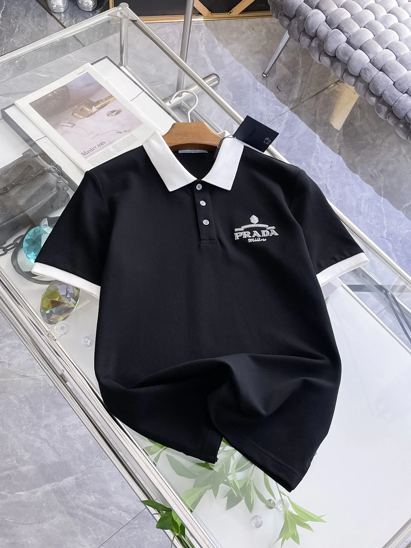 Рубашки Мужские Prada 17579648