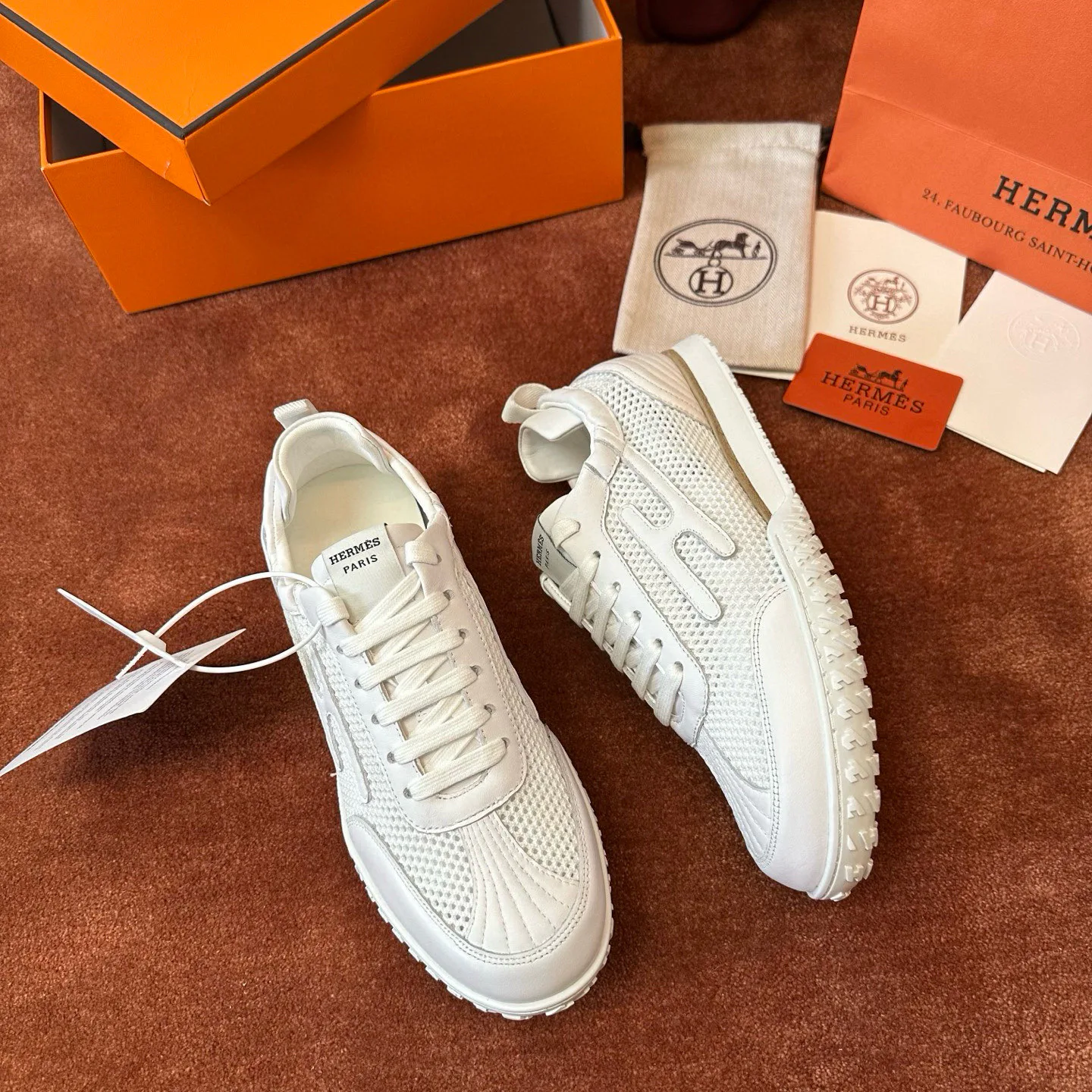 Кроссовки Женские Hermes 209404