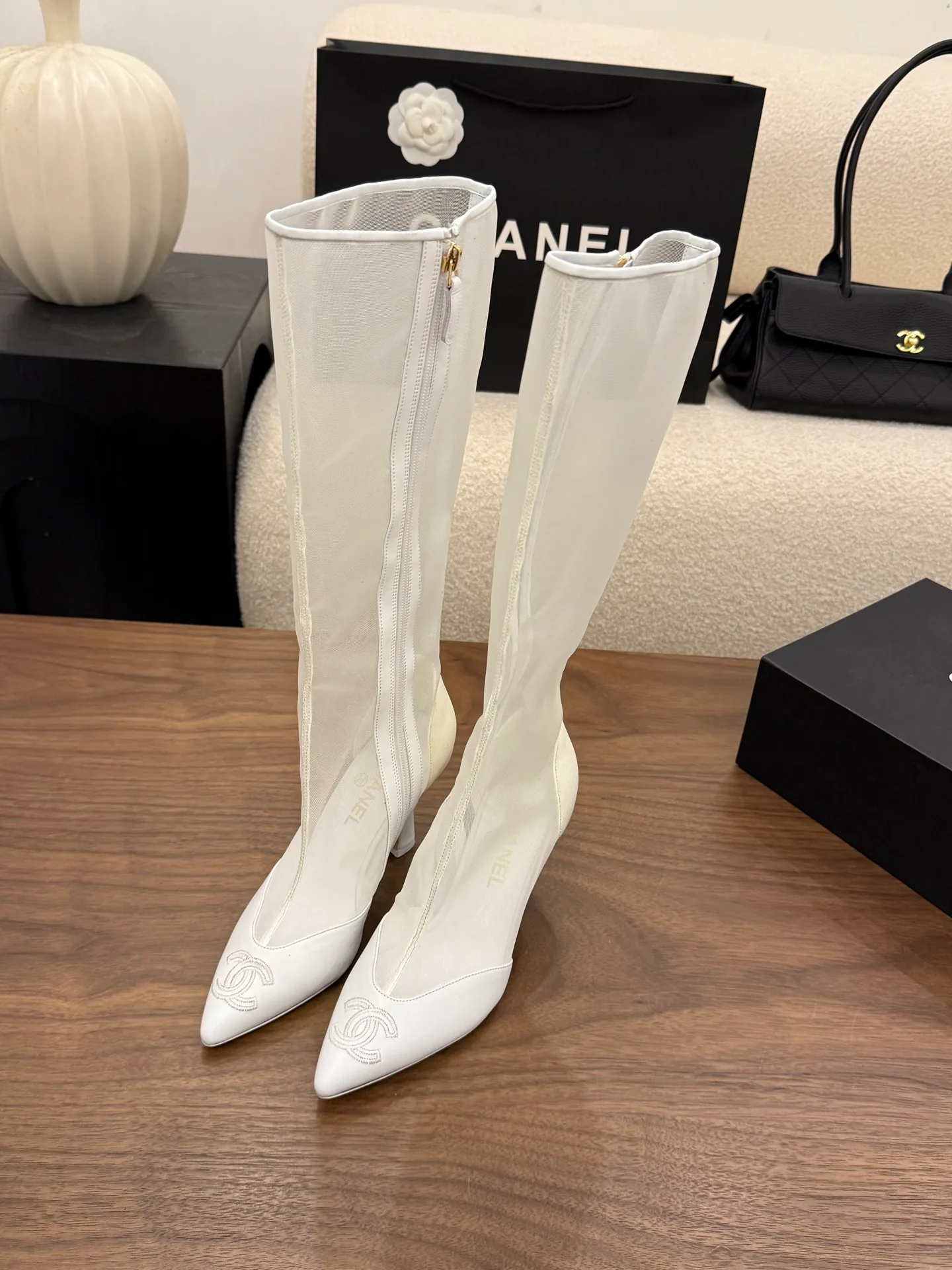 Сапоги Женские Chanel 18223466