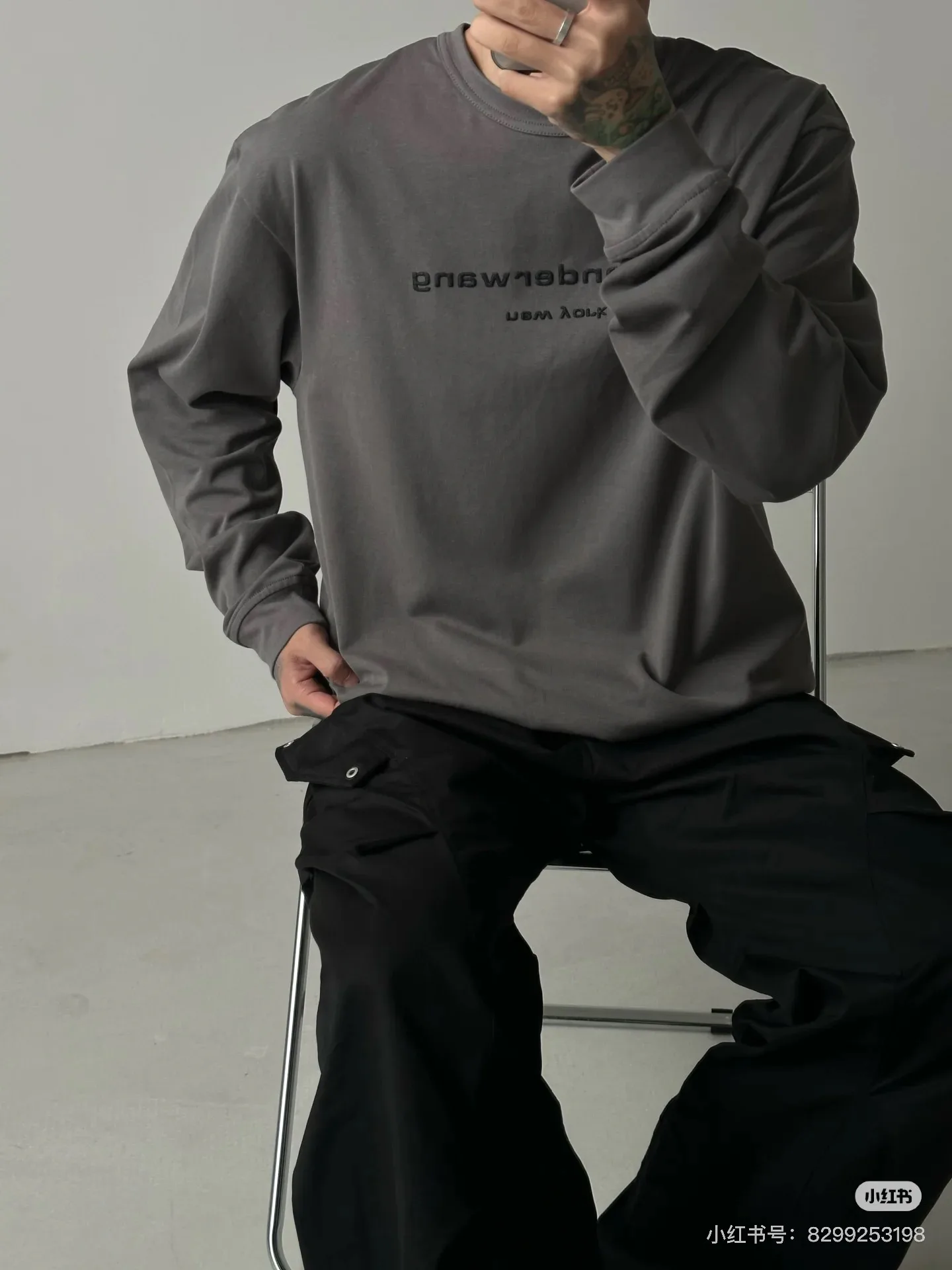 Лонгсливы Мужские Alexander Wang 2603202