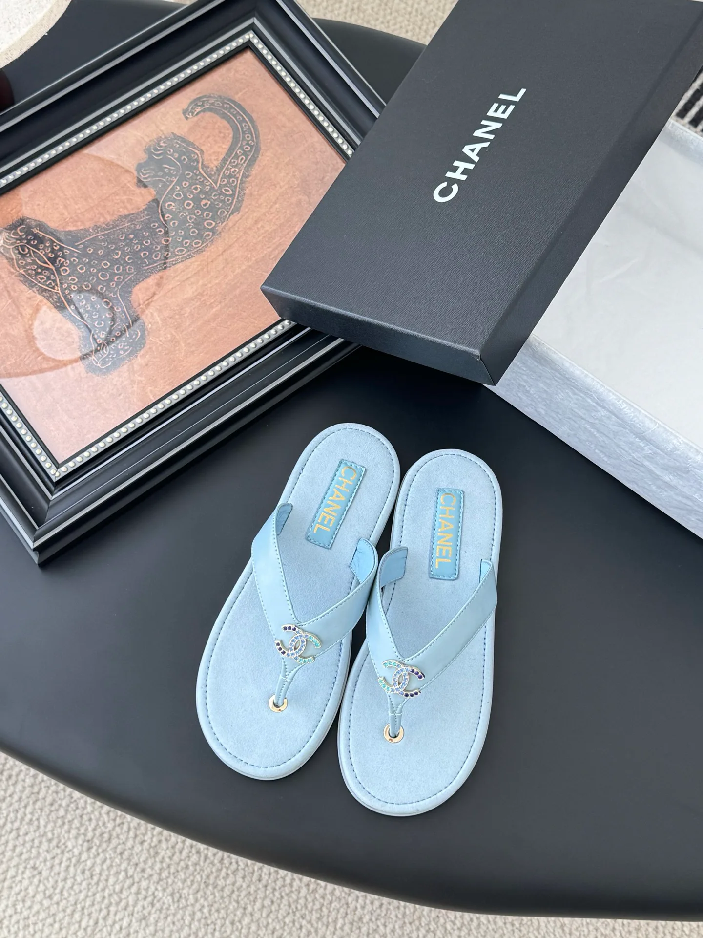 Шлепанцы Женские Chanel 1818709