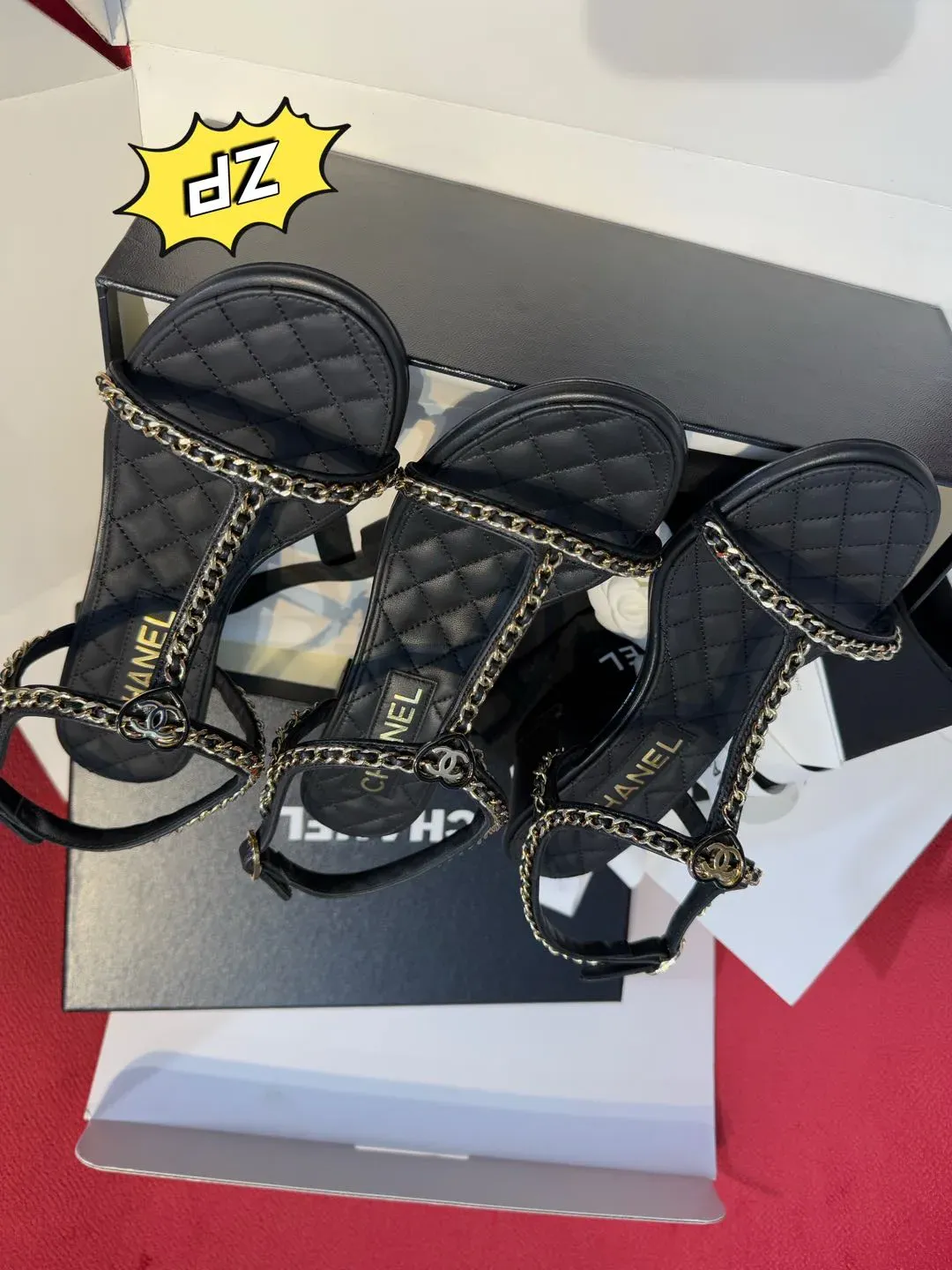 Босоножки Женские Chanel 10808