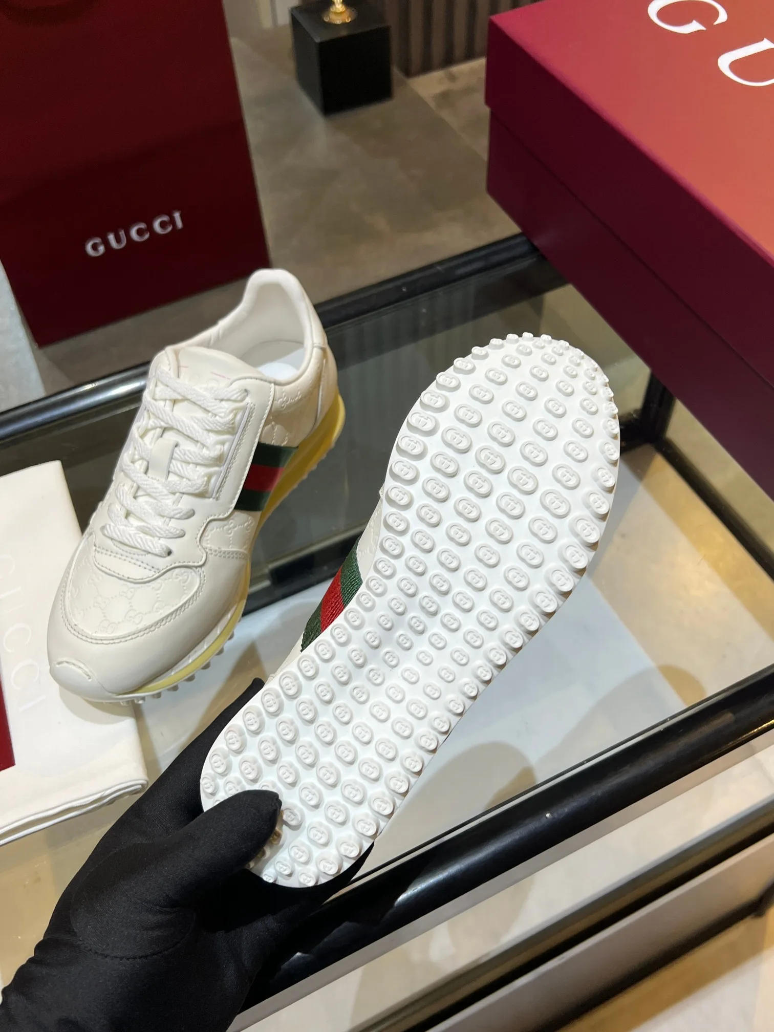 Кроссовки Мужские Gucci 1257931