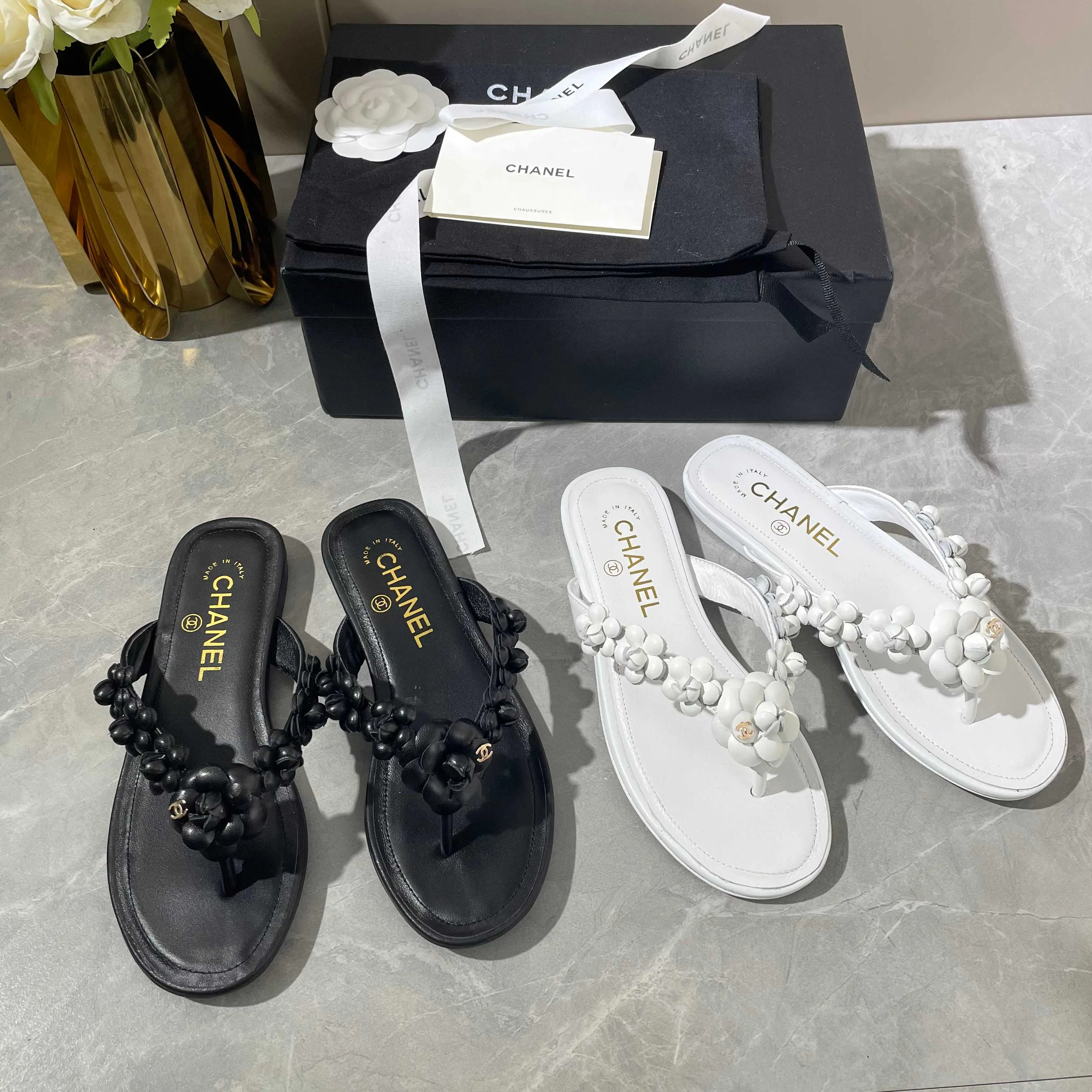 Шлепанцы Женские Chanel 17947067
