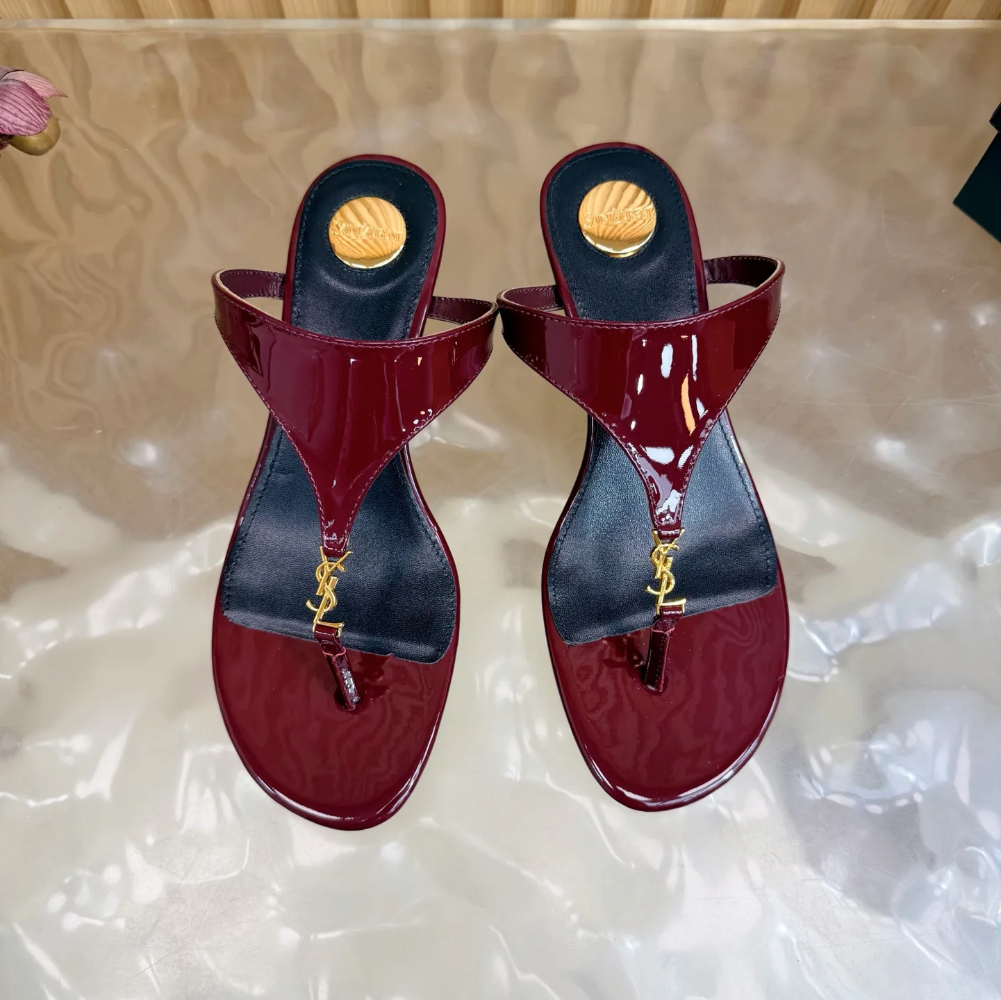 Босоножки Женские Saint Laurent 11660211