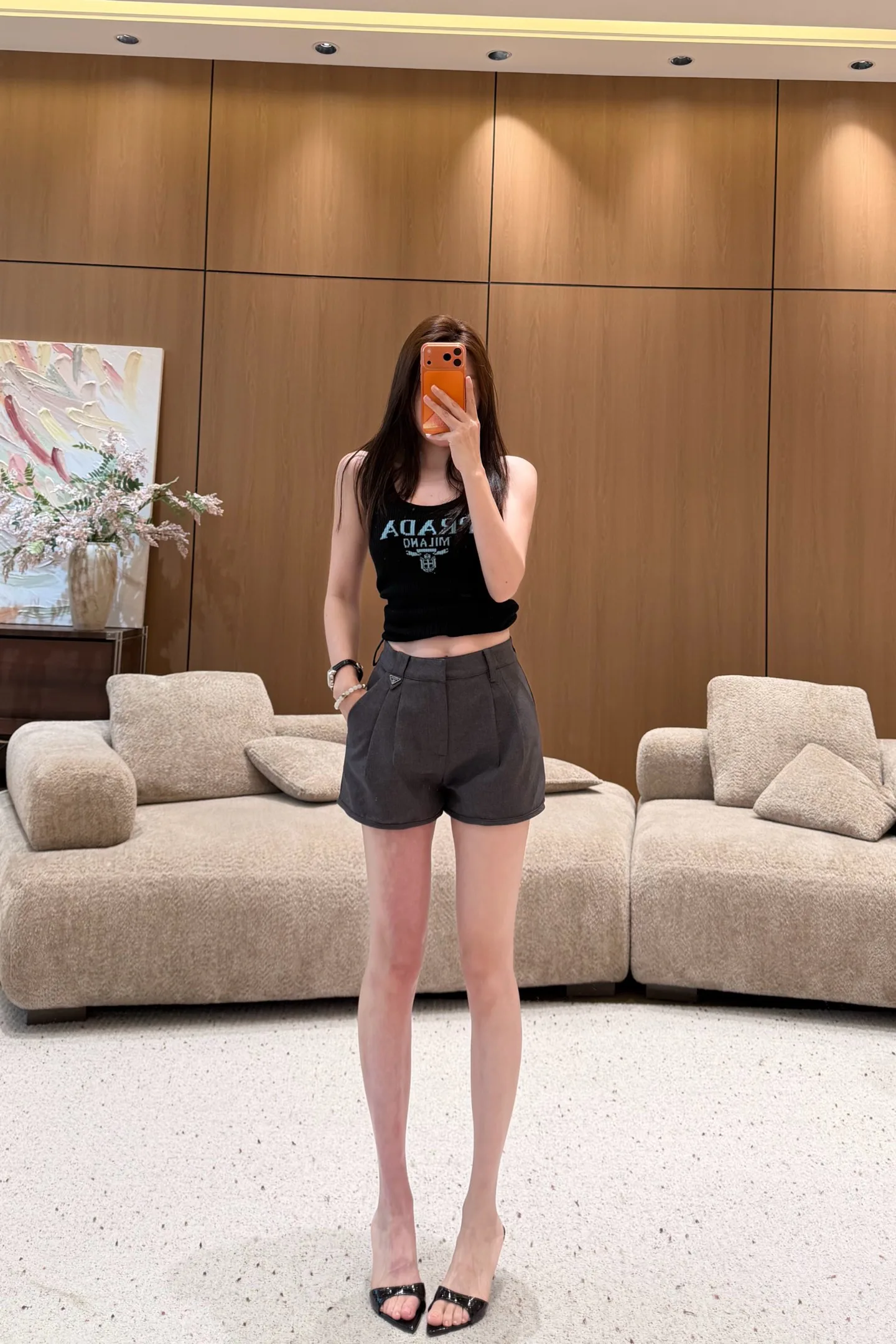 Шорты Женские Prada 11332588