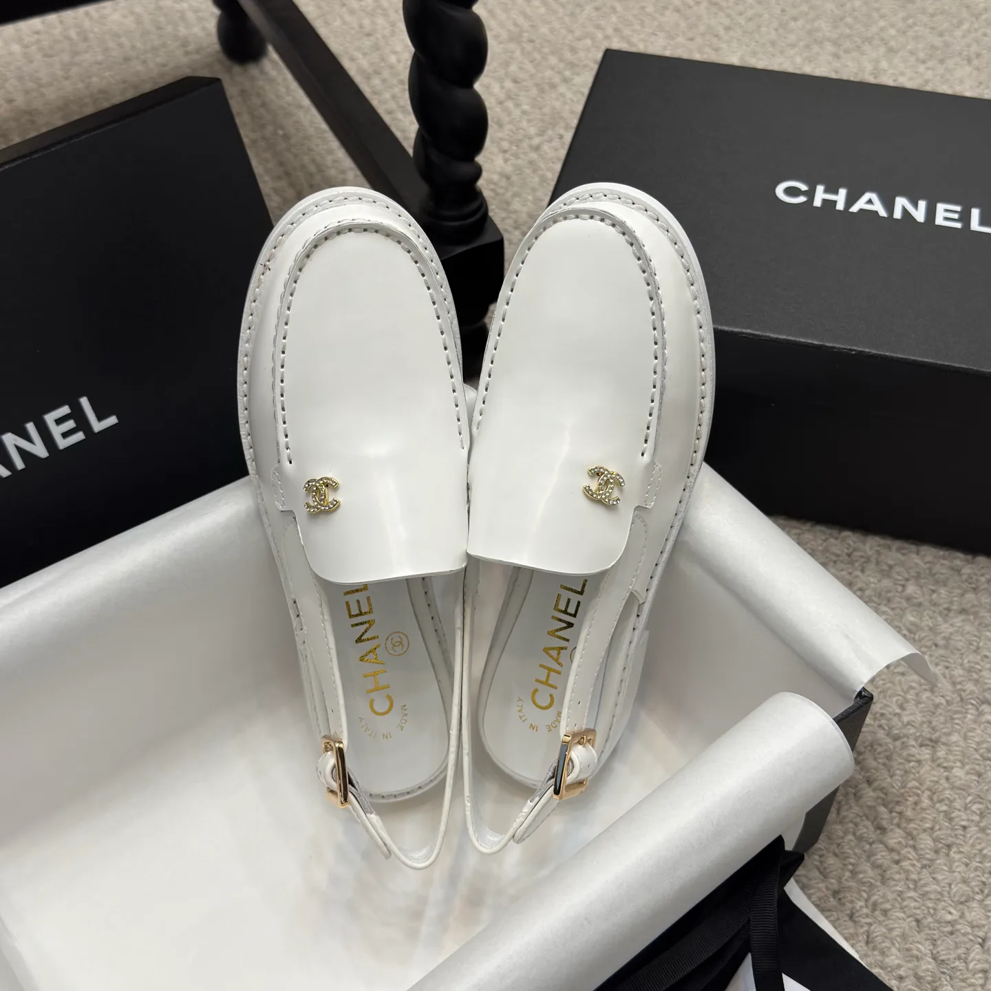 Лоферы И Мокасины Женские Chanel 16080