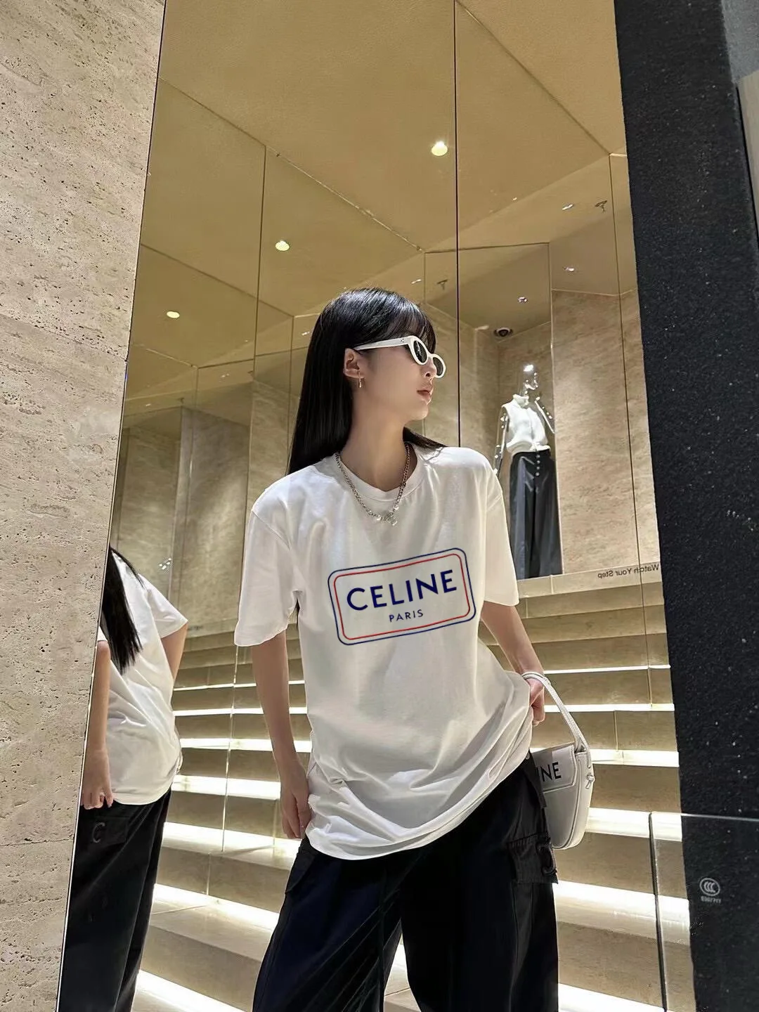 Футболки Мужские Celine 9226510