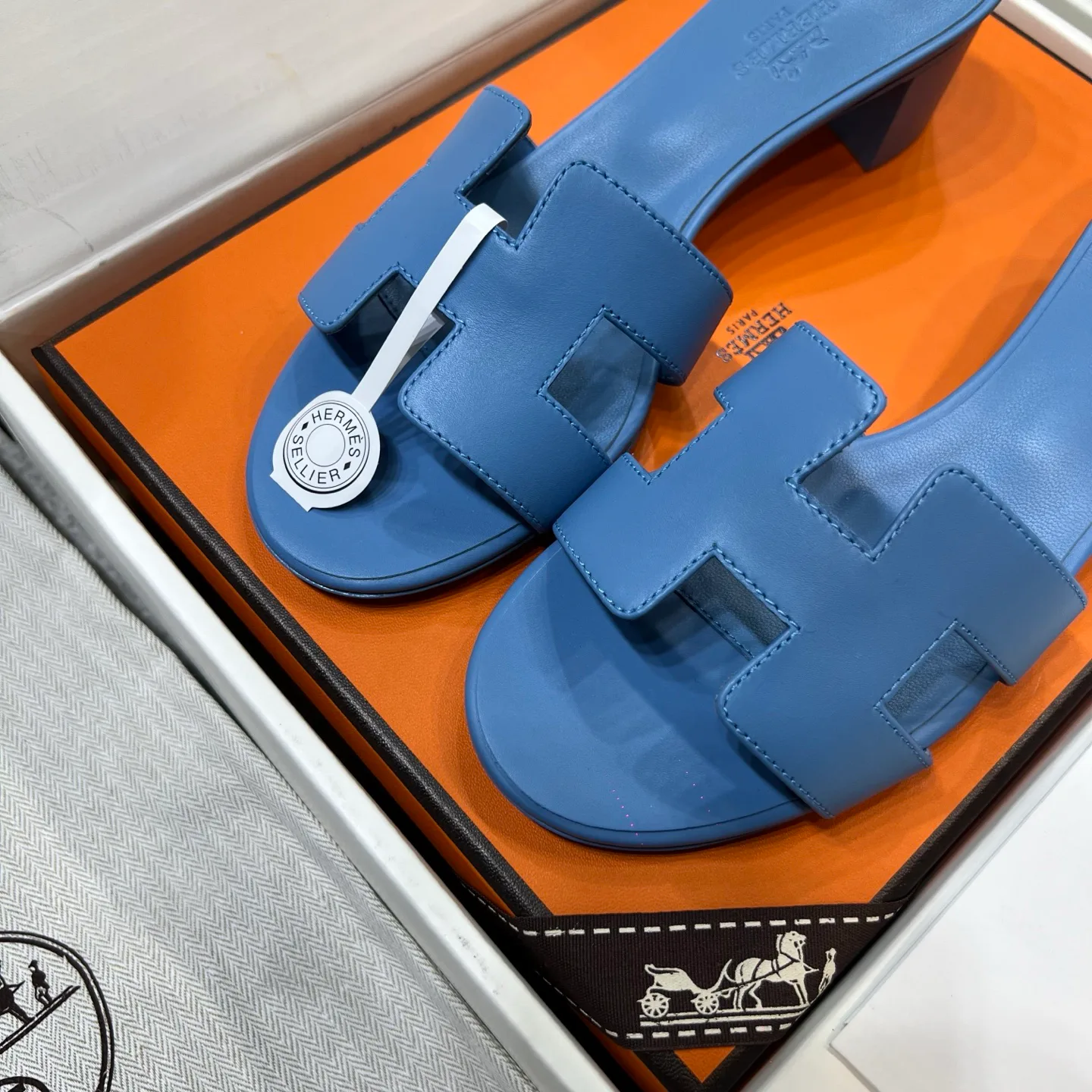Шлепанцы Женские Hermes 5156738
