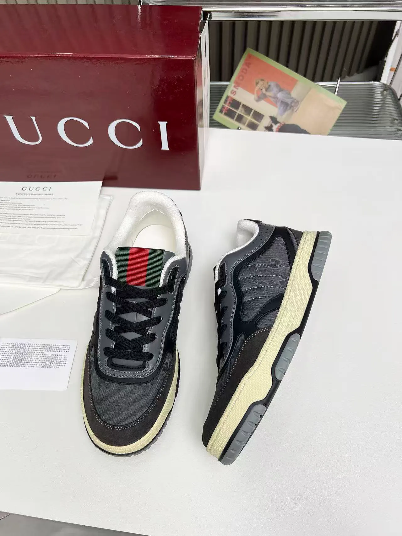 Кроссовки Мужские Gucci 17620420