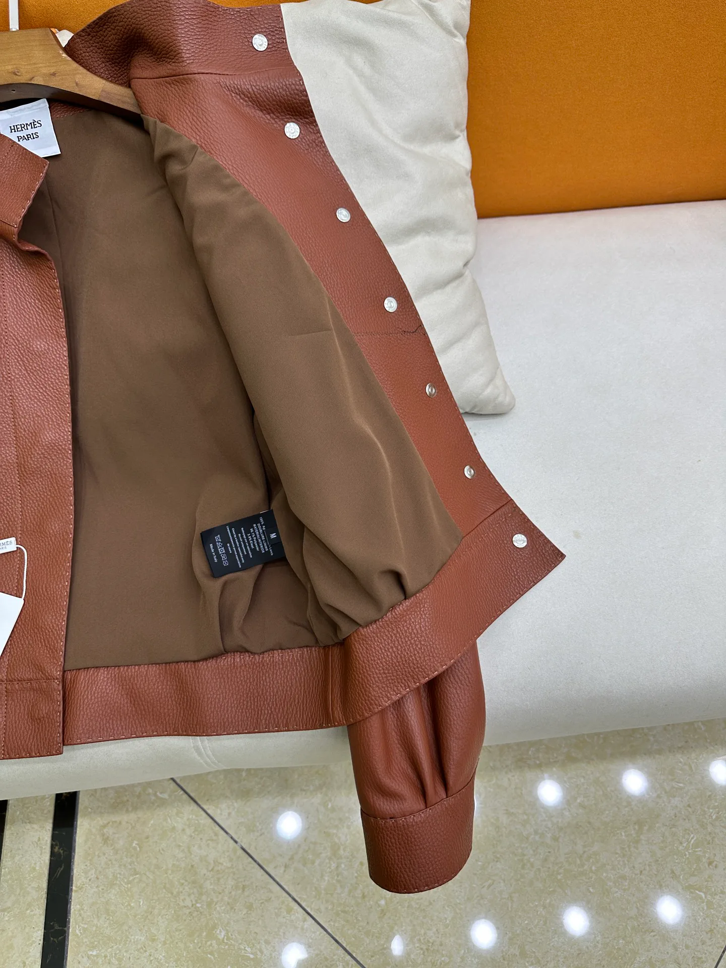 Кожаные Куртки И Дублёнки Женские Hermes 11187836