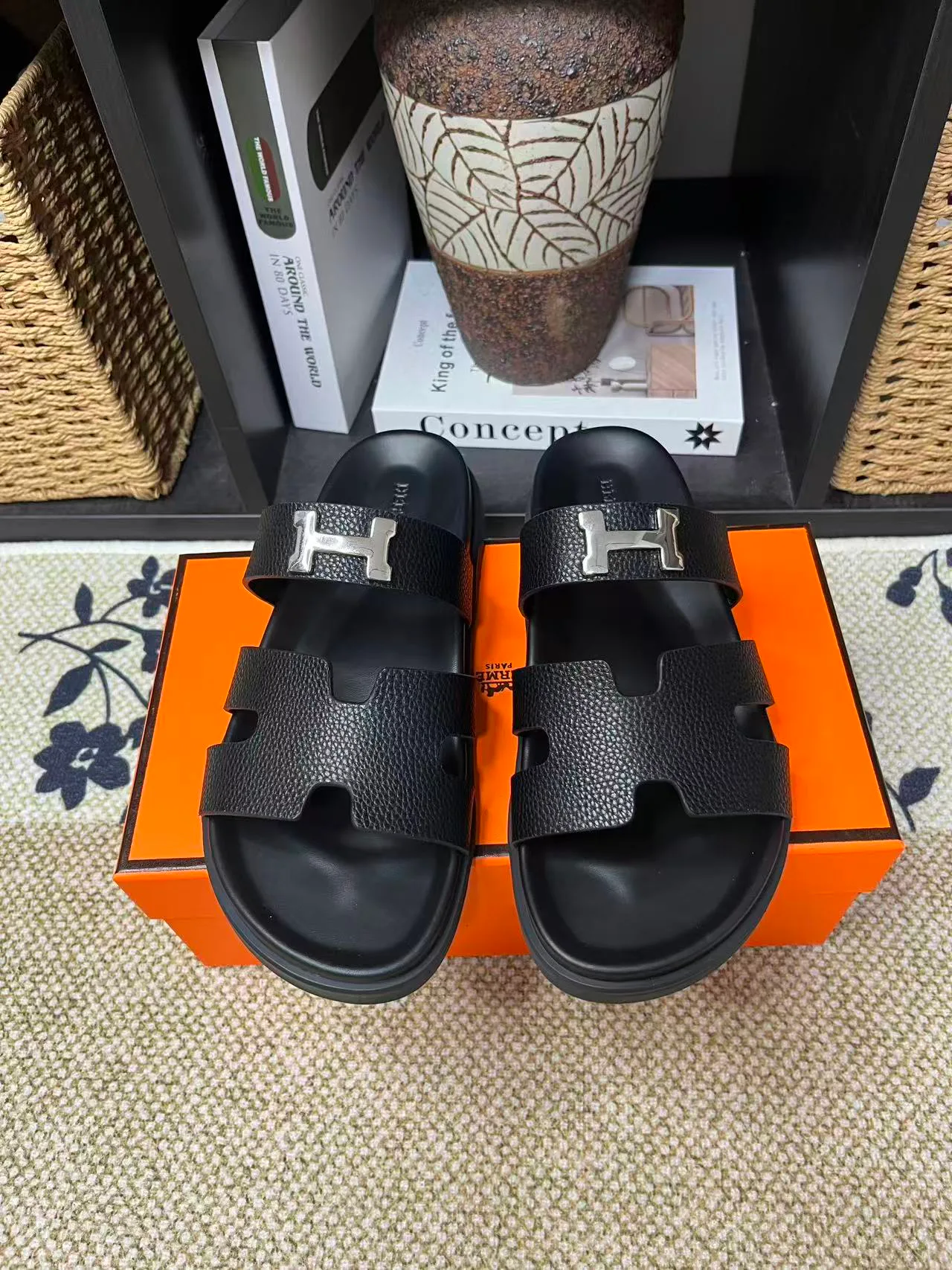 Шлепанцы Женские Hermes 991638