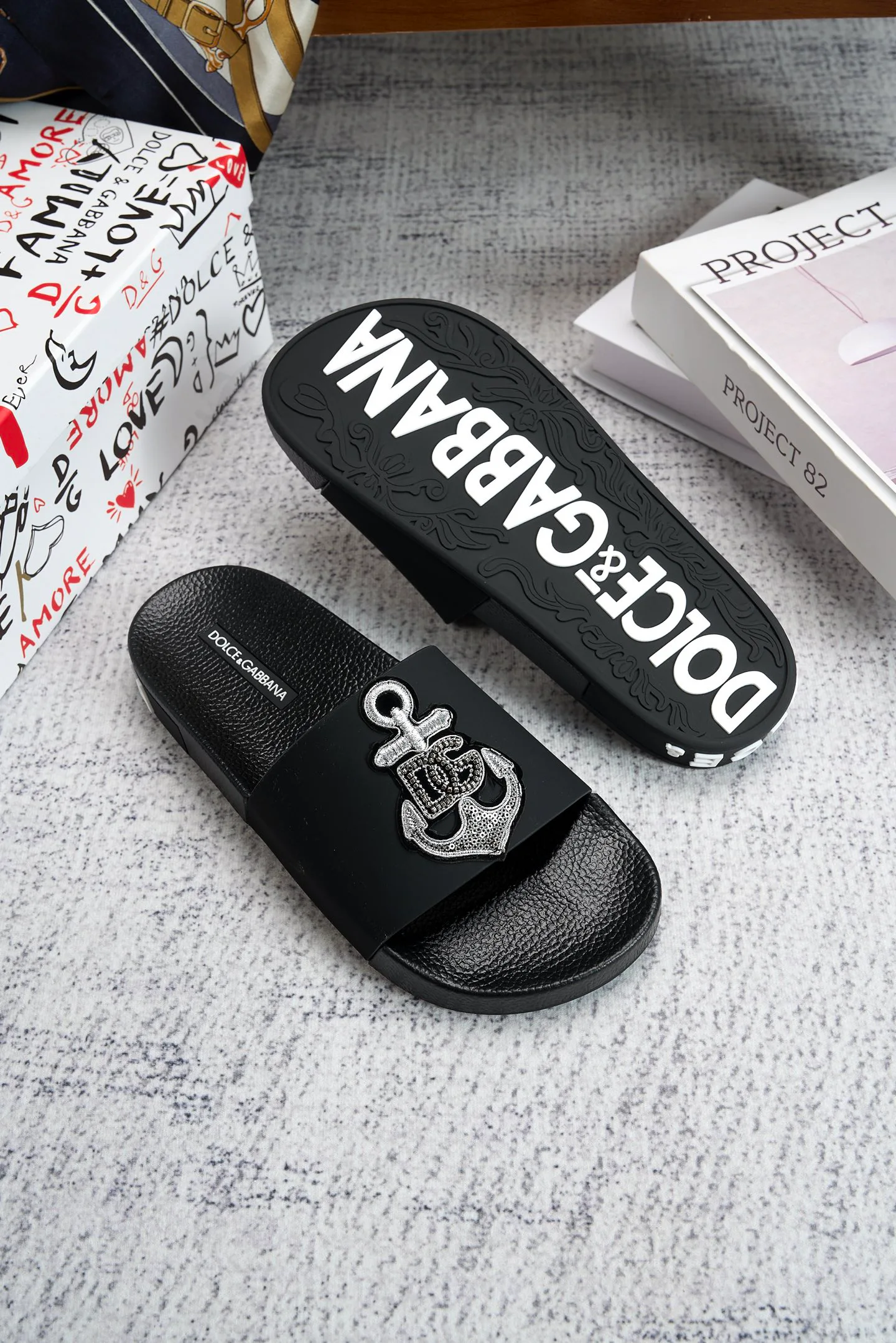 Шлепанцы Женские Dolce & Gabbana 283914