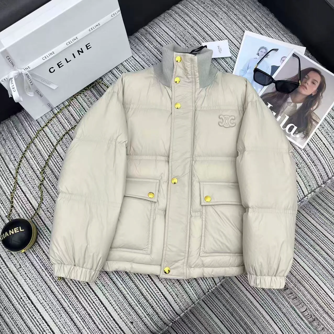 Куртки И Пуховики Женские Celine 385392