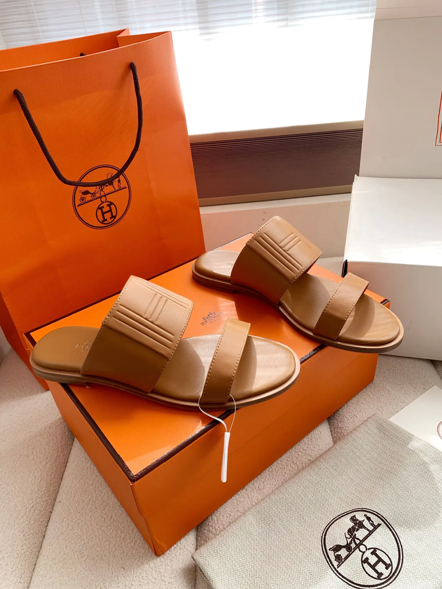 Шлепанцы Женские Hermes 10461983