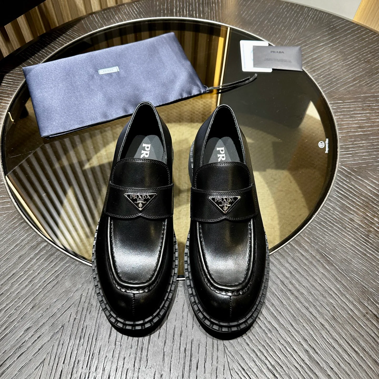 Лоферы И Туфли Мужские Prada 18192291
