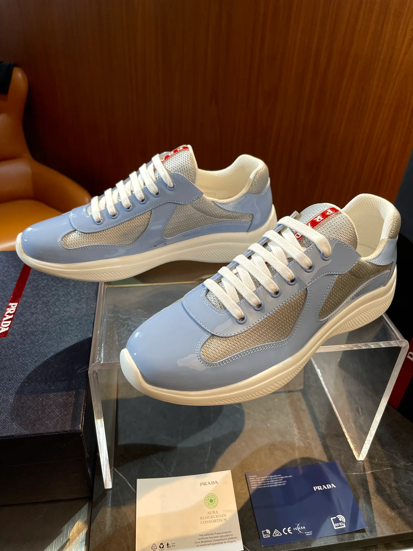 Кроссовки Женские Prada 1845394