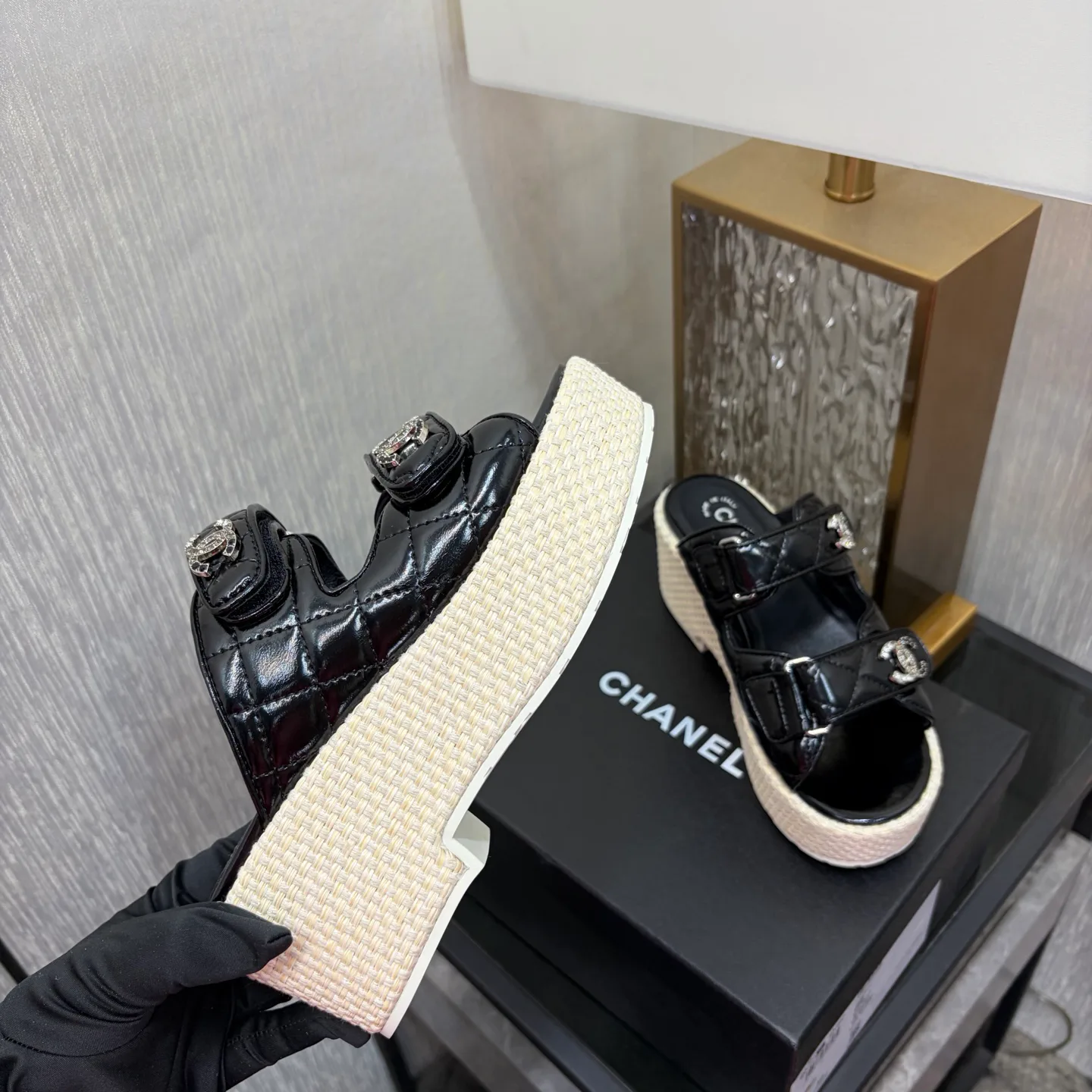 Босоножки Женские Chanel 11579259