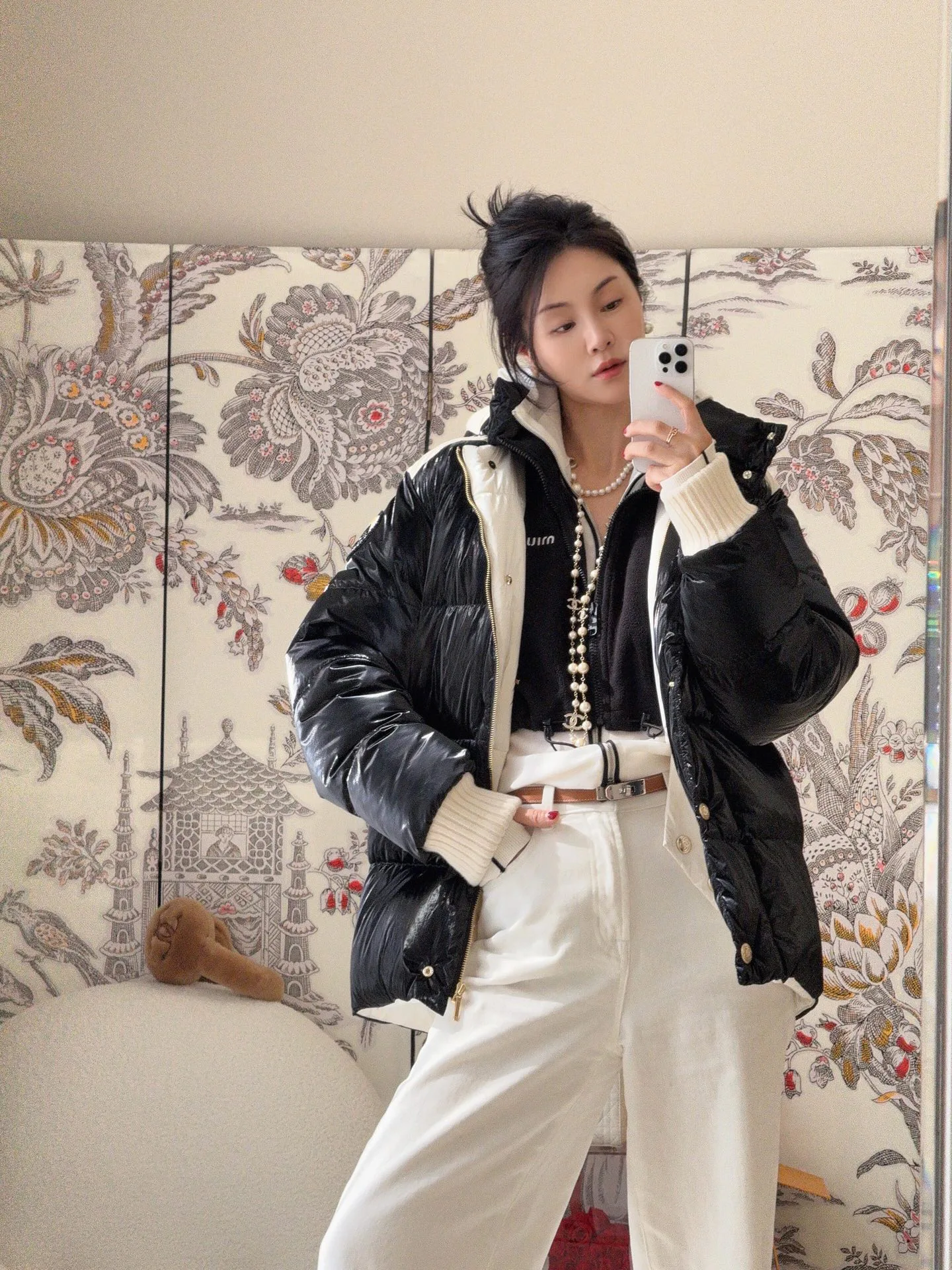 Куртки И Пуховики Женские Chanel 454987