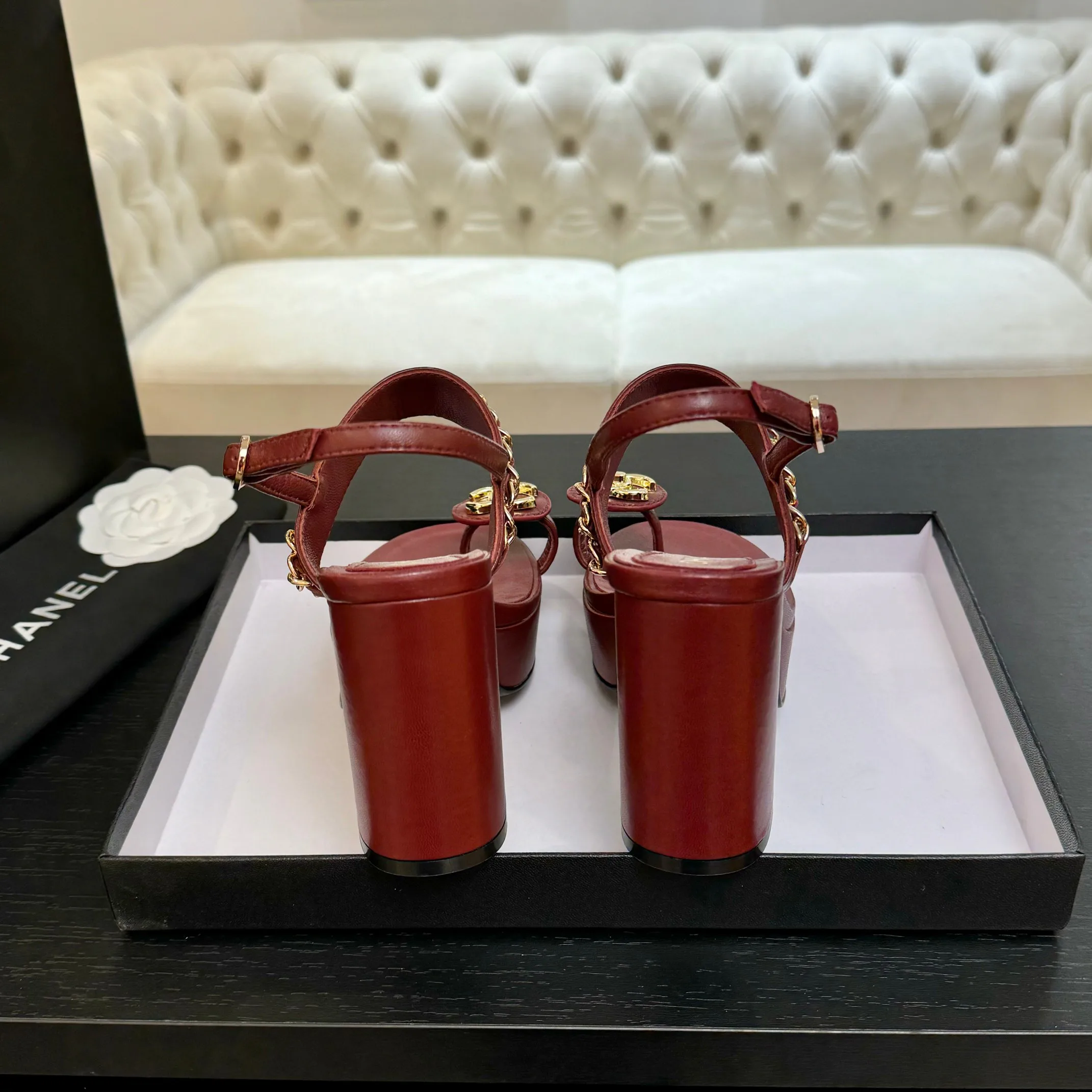 Босоножки Женские Chanel 47269