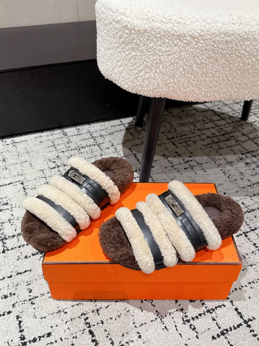 Тапочки Женские Hermes 91151