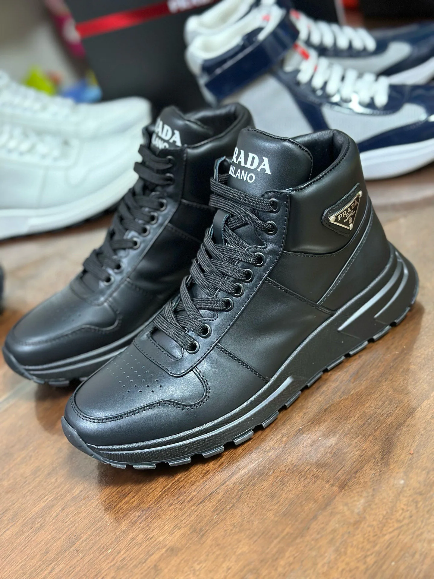 Кроссовки Мужские Prada 4193316